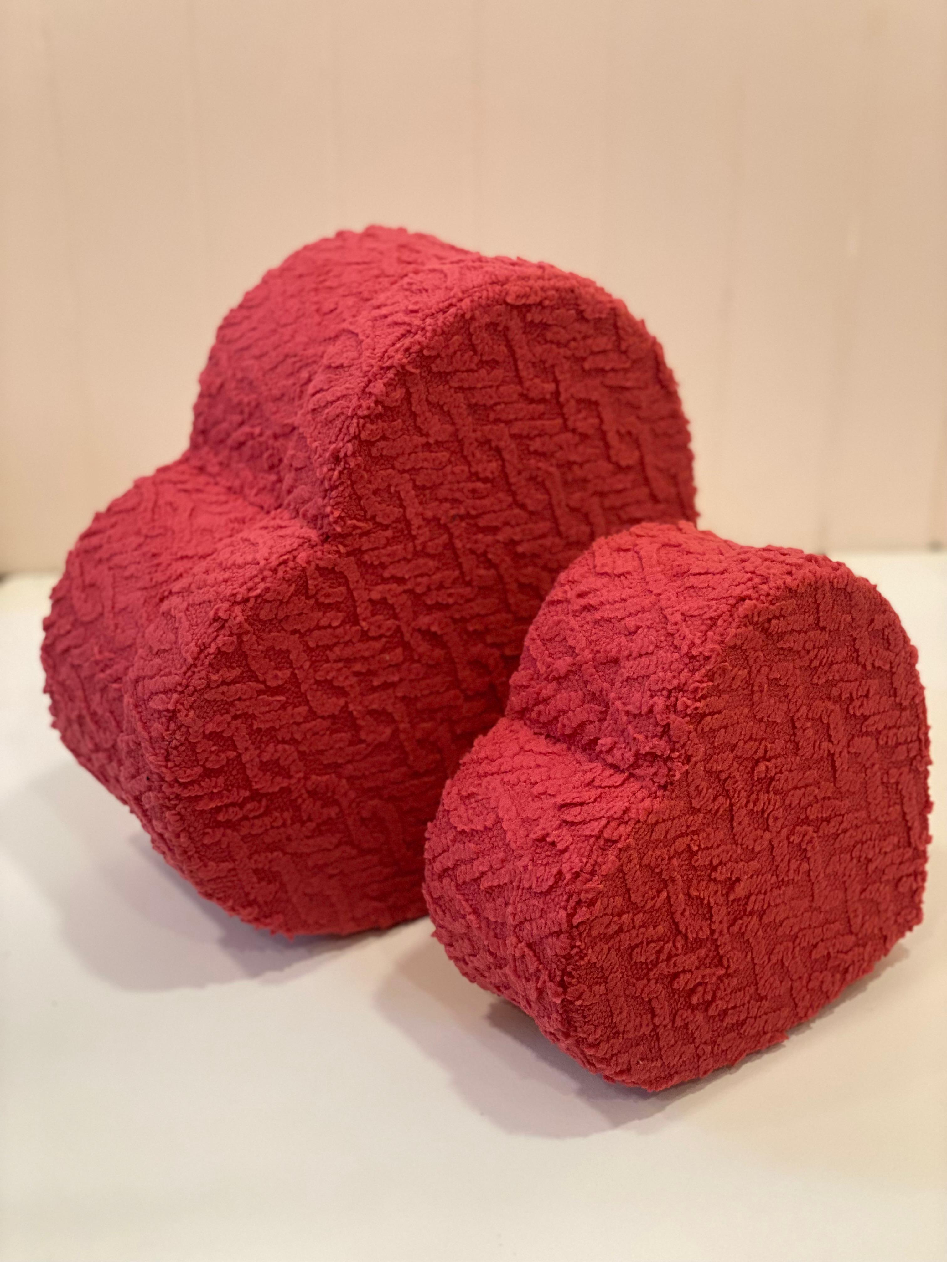 Luxury Fur Heart Storage Box – Plush Decorative Organizer | Heart-Shaped Storage Box