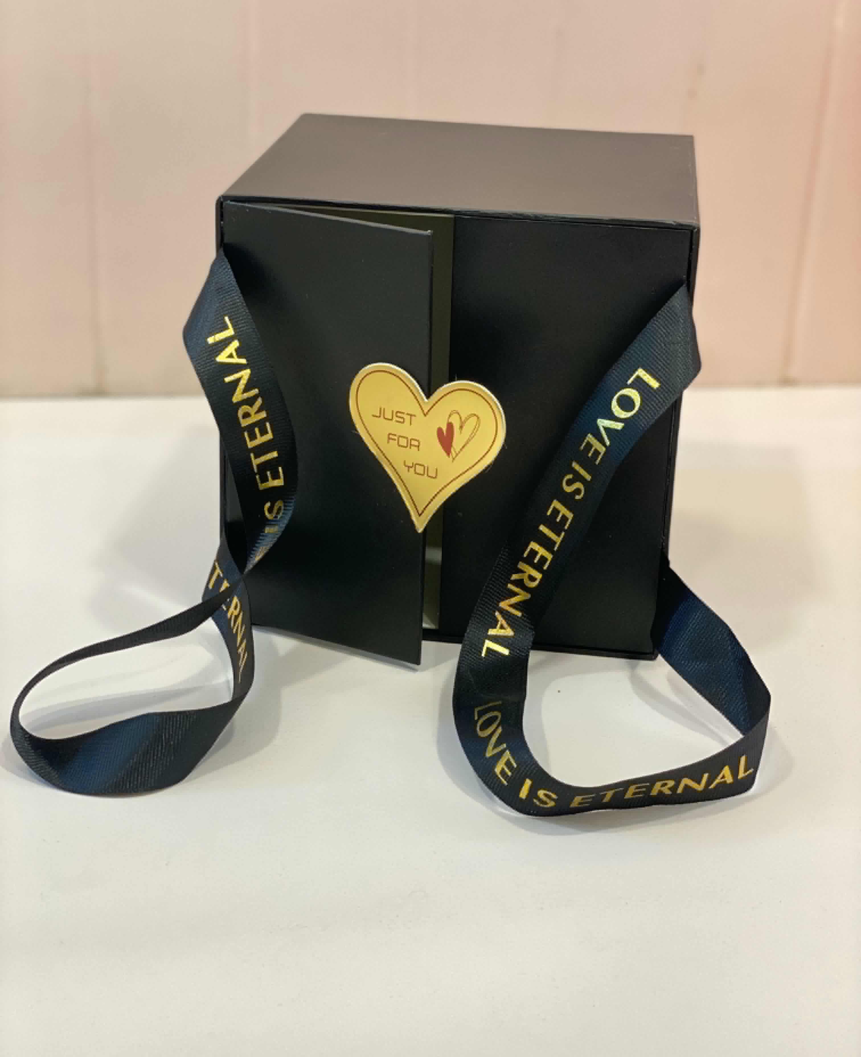 Luxury Magnetic Gift Box with Ribbon Handle – Premium Folding Gift Packaging Box | Elegant Gift Hamper Box