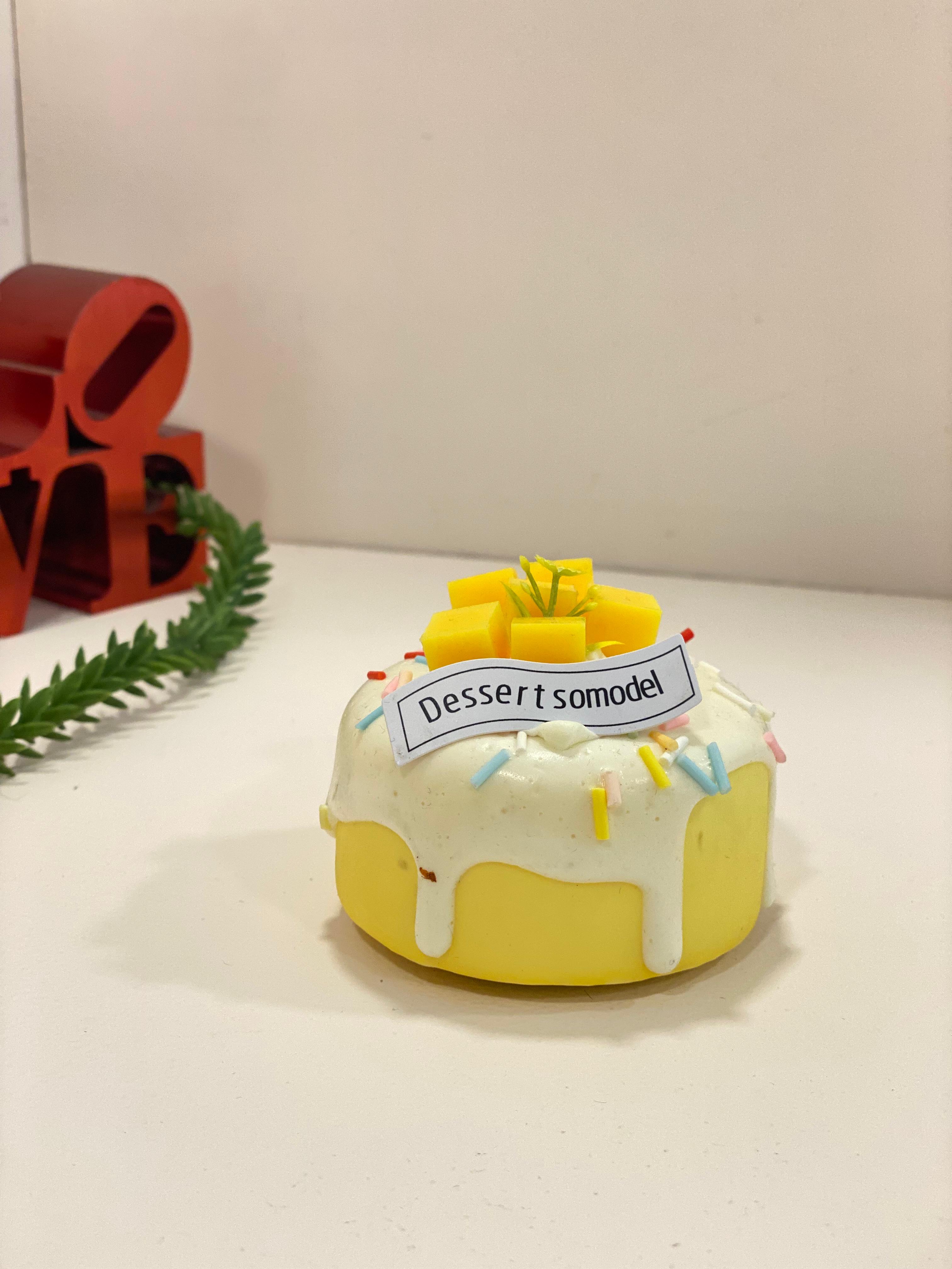 Mini Dessert Cake Fridge Magnet – Cute Aesthetic Fake Cake Refrigerator Magnet | Kawaii Kitchen Decor