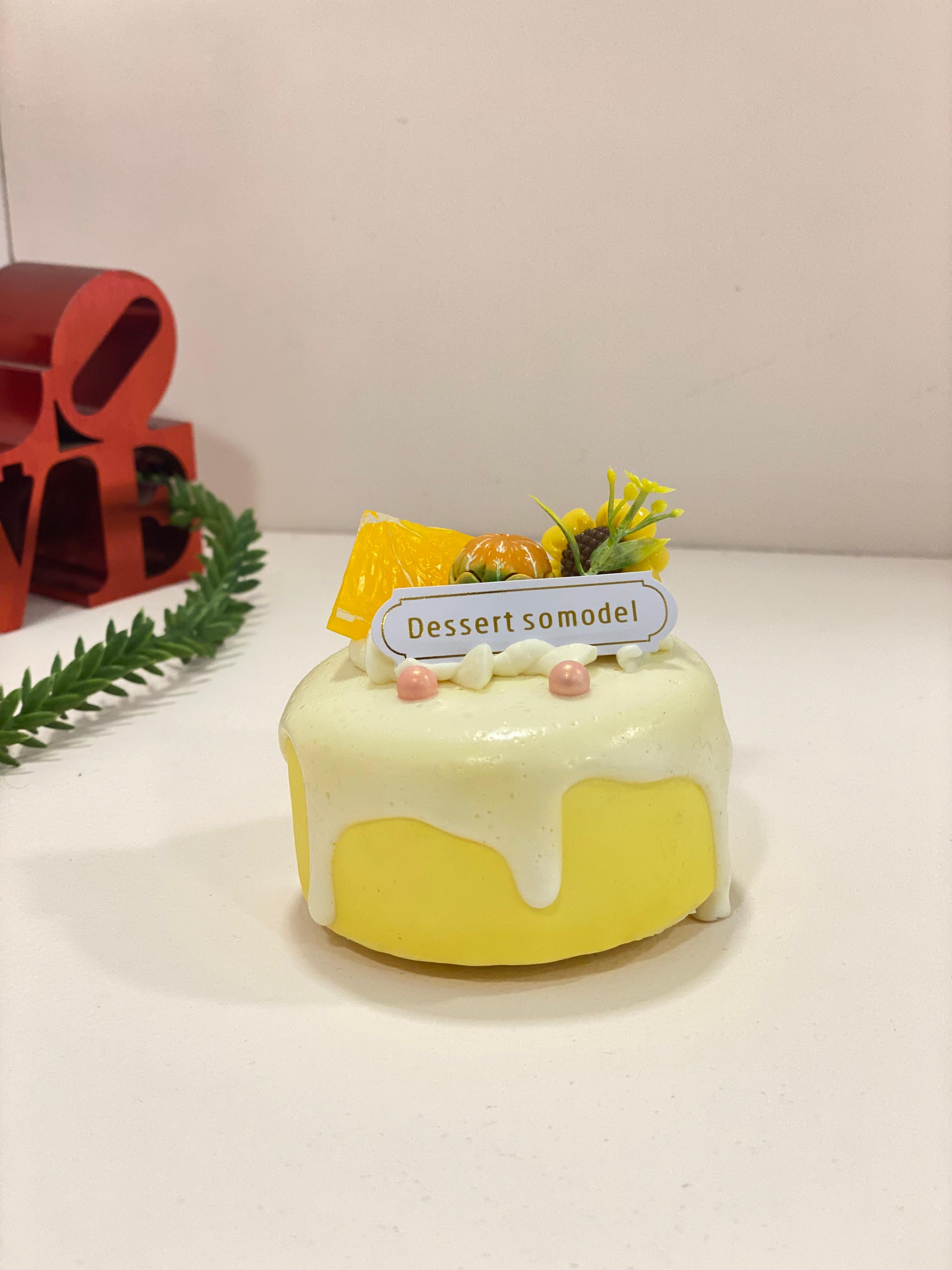 Mini Dessert Cake Fridge Magnet – Cute Aesthetic Fake Cake Refrigerator Magnet | Kawaii Kitchen Decor