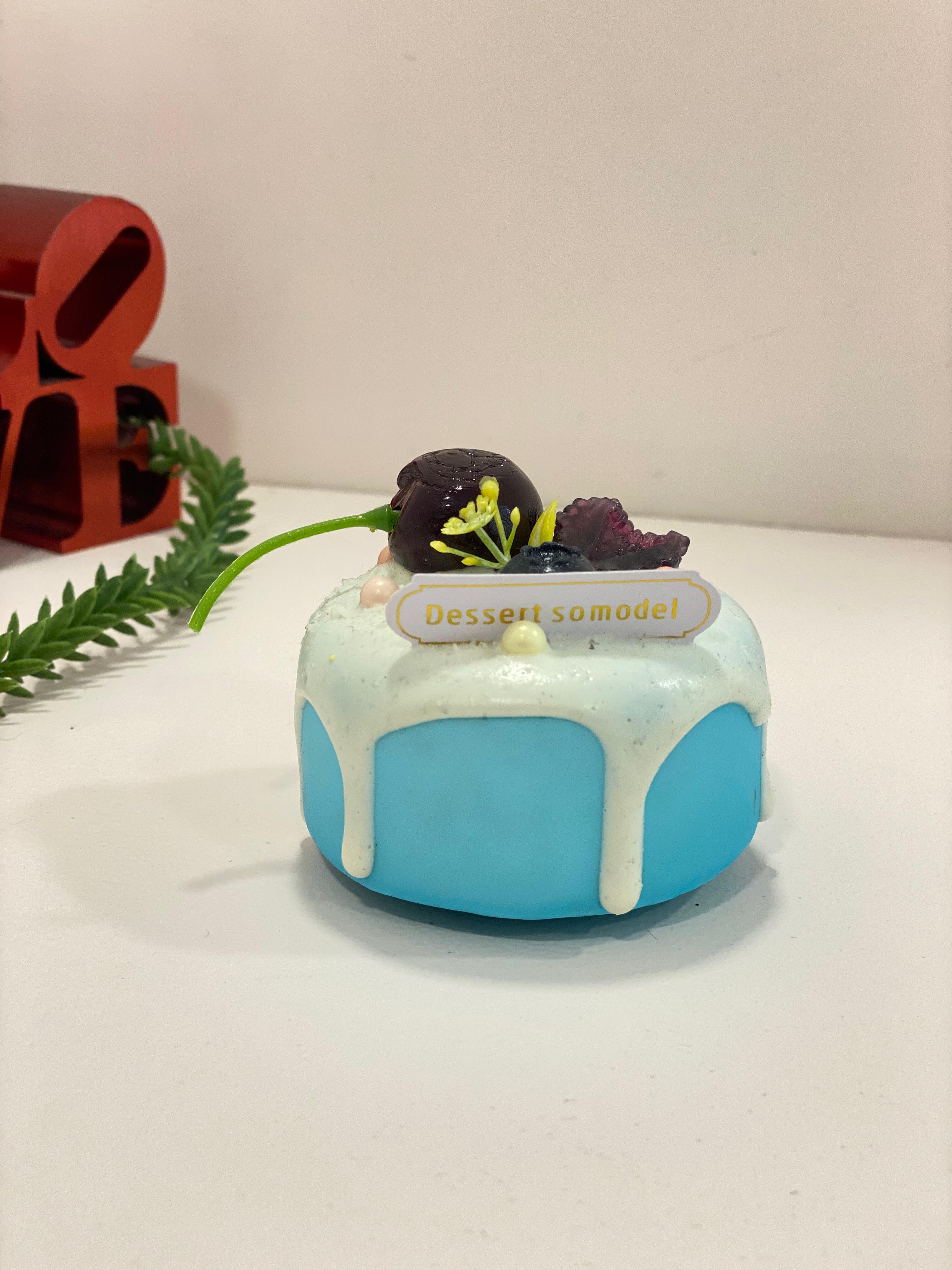 Mini Dessert Cake Fridge Magnet – Cute Aesthetic Fake Cake Refrigerator Magnet | Kawaii Kitchen Decor
