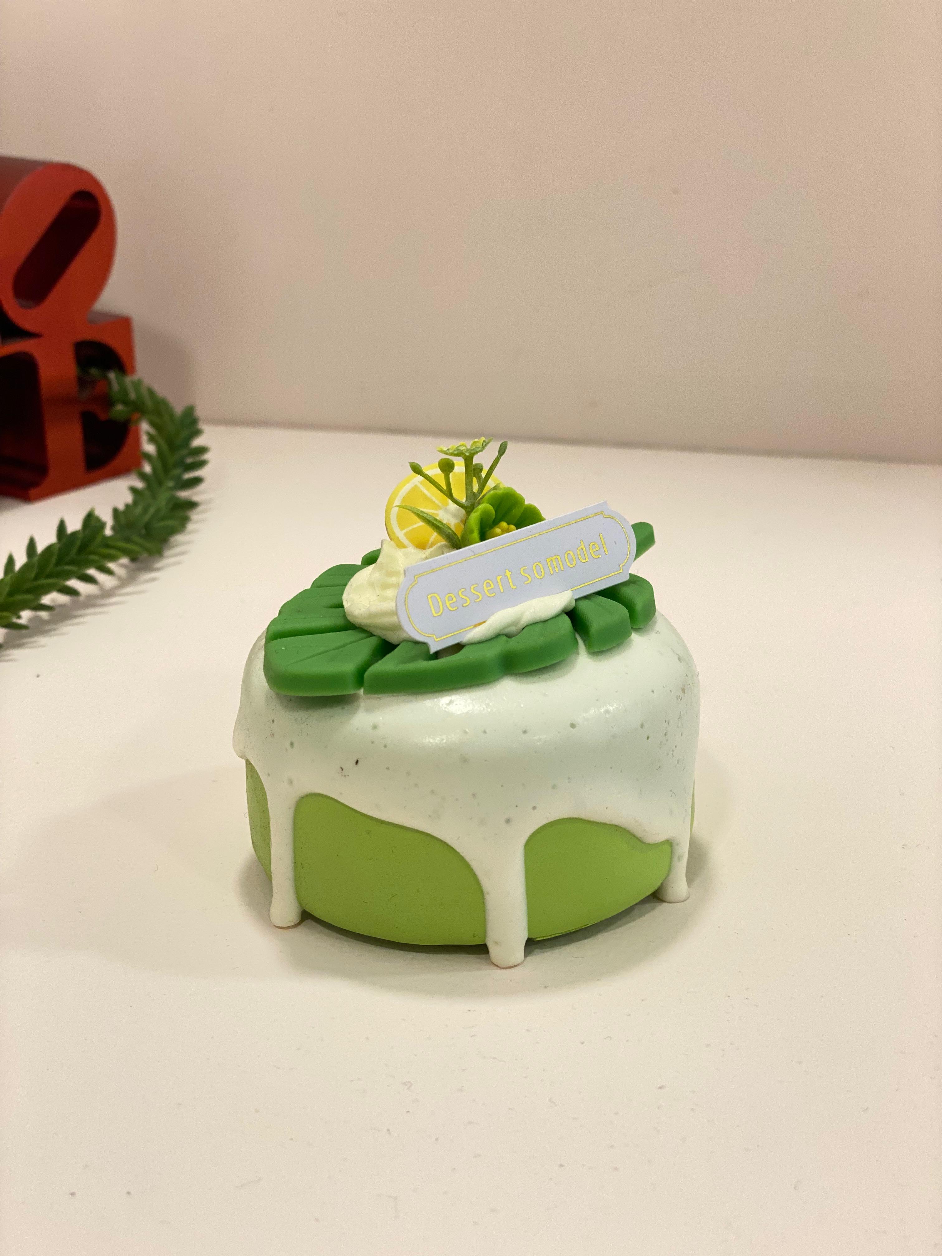 Mini Dessert Cake Fridge Magnet – Cute Aesthetic Fake Cake Refrigerator Magnet | Kawaii Kitchen Decor