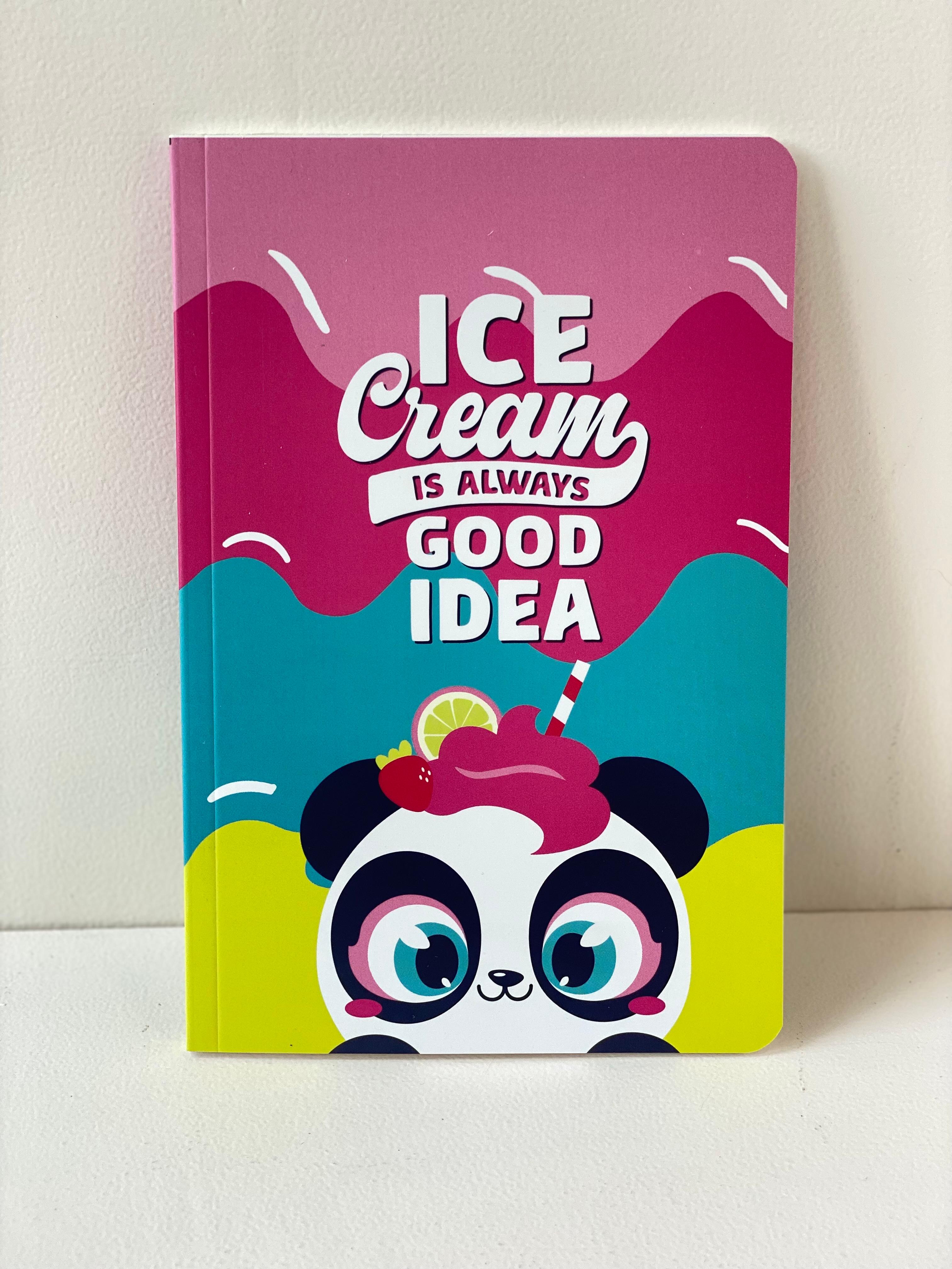 Cute Aesthetic Notebook – Cartoon & Motivational Journal for School, Office & Journaling