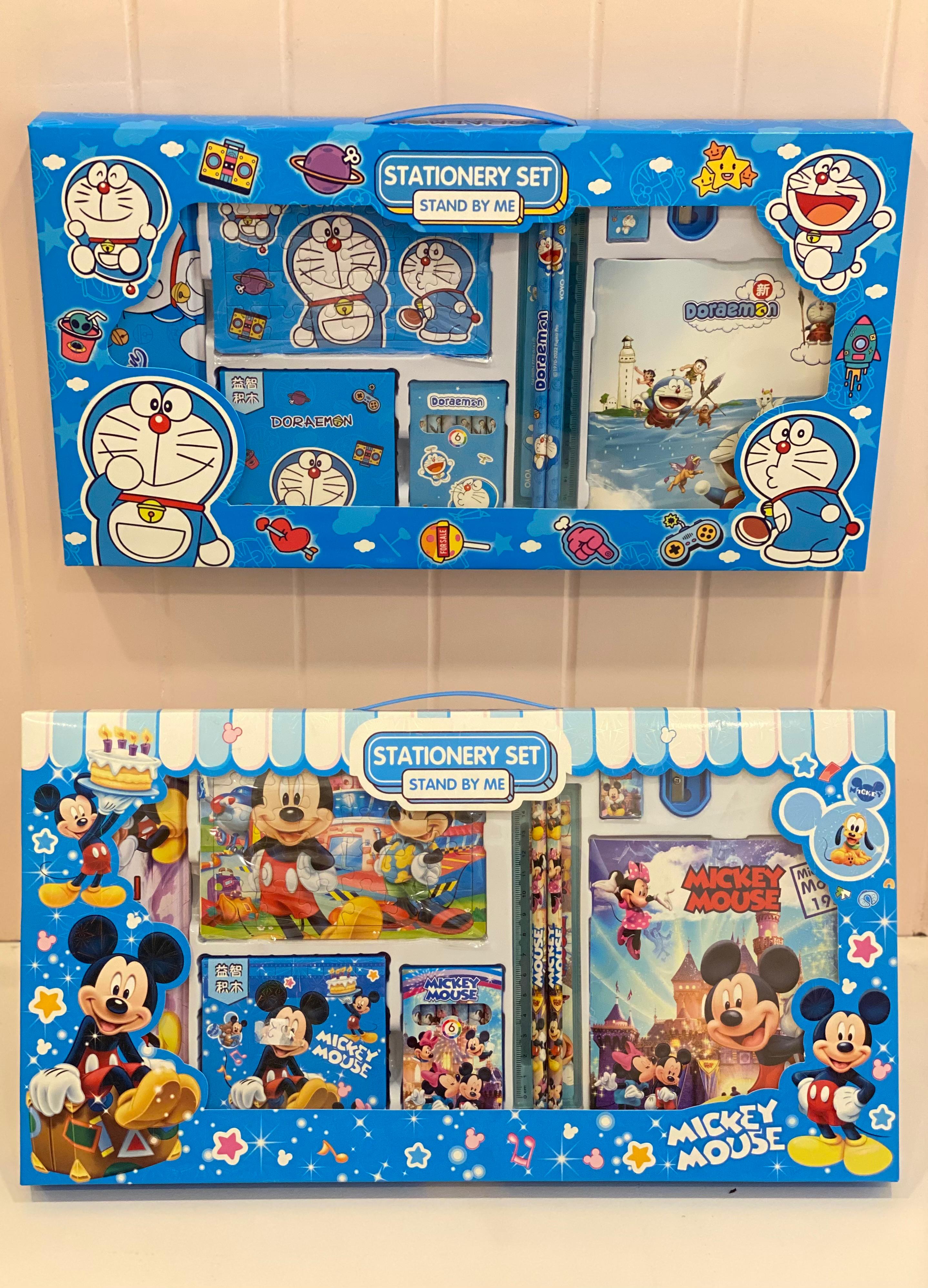 Kids Cartoon Stationery Gift Set – School Supplies Kit with Pencil Box, Notebook & Accessories