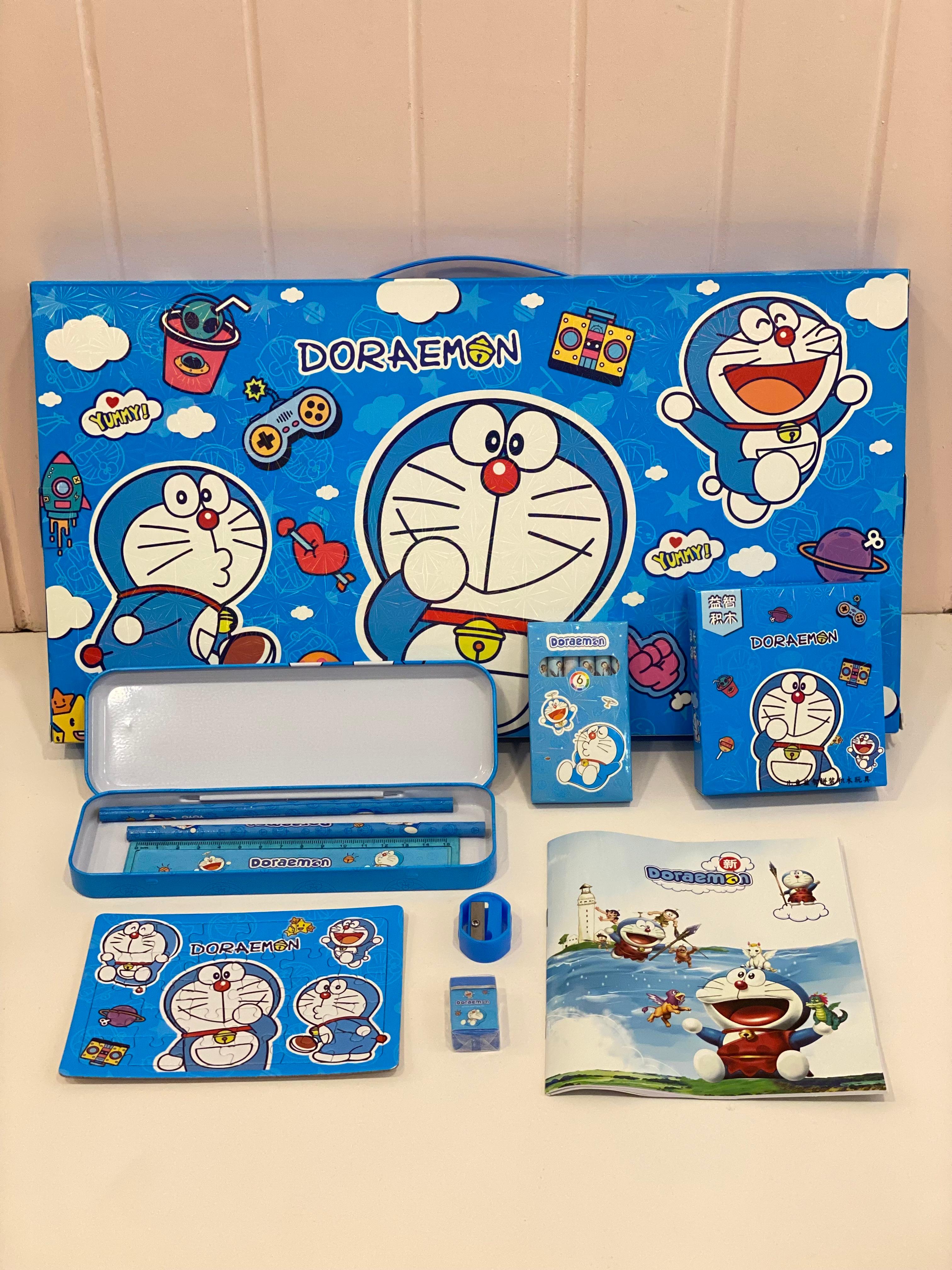 Kids Cartoon Stationery Gift Set – School Supplies Kit with Pencil Box, Notebook & Accessories
