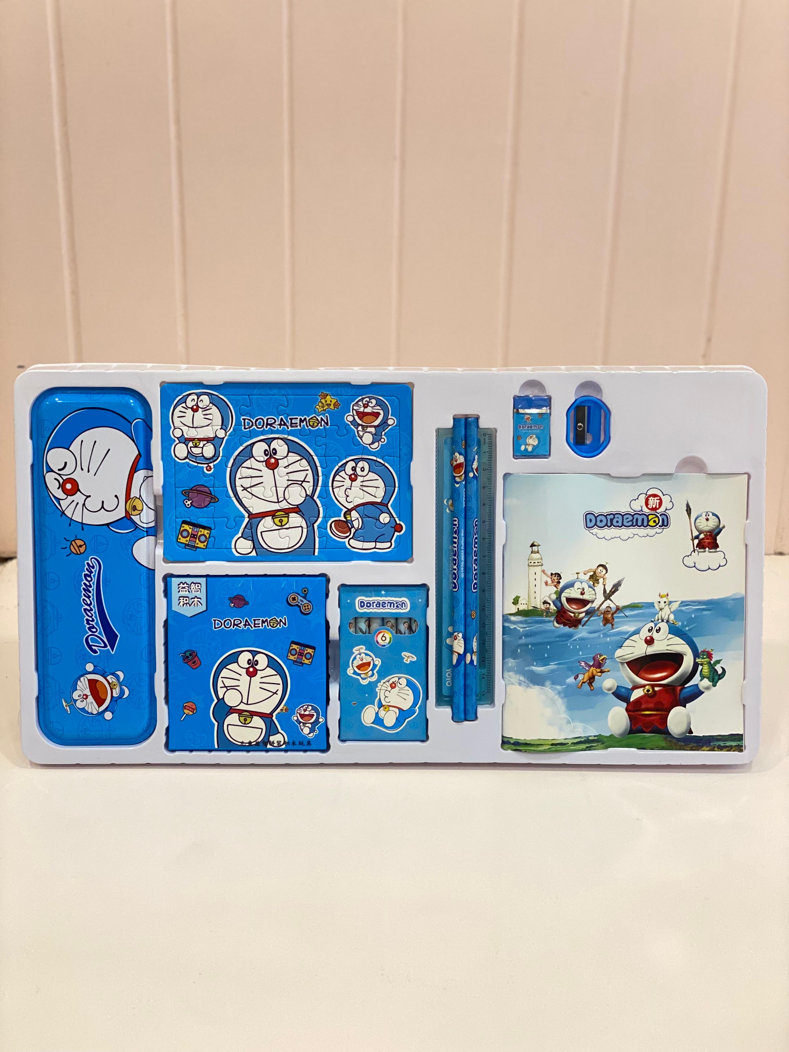 Kids Cartoon Stationery Gift Set – School Supplies Kit with Pencil Box, Notebook & Accessories