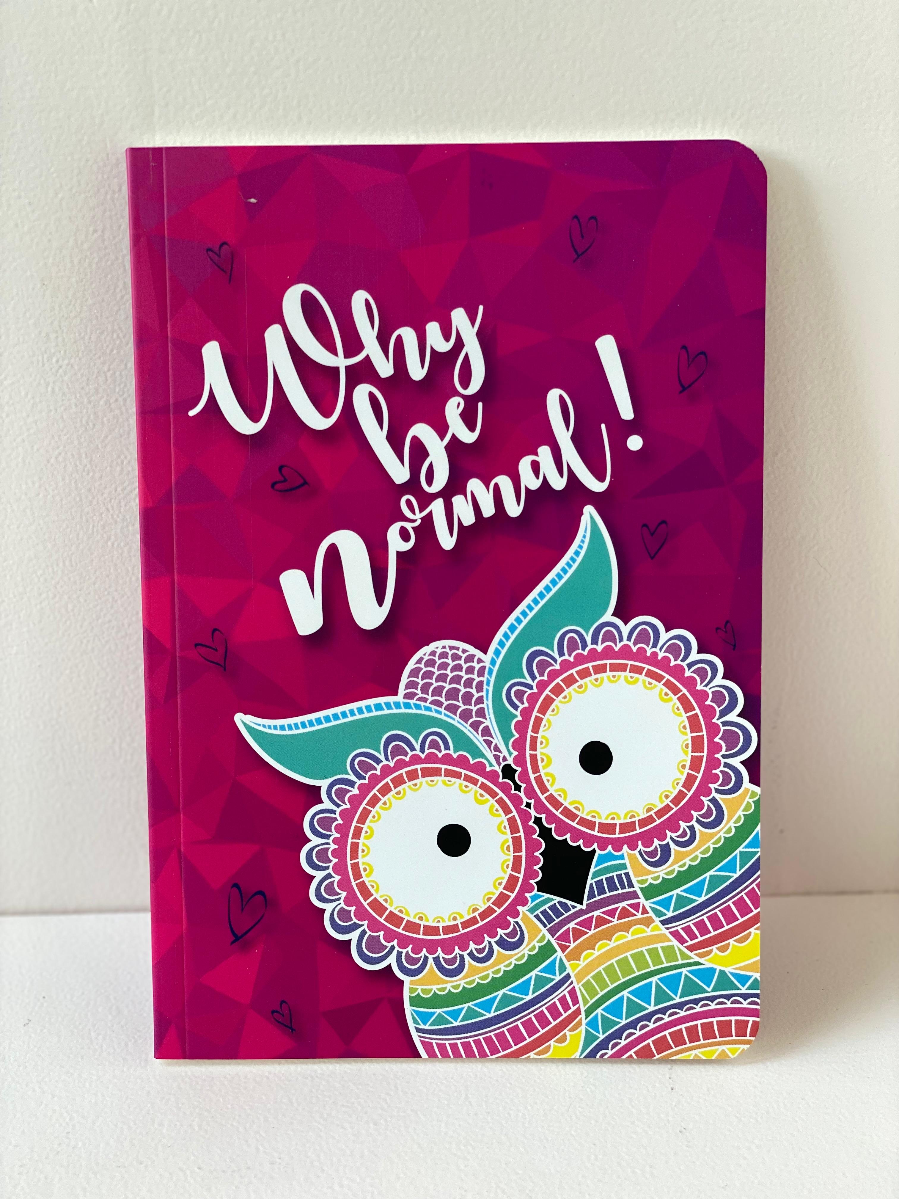 Cute Aesthetic Notebook – Cartoon & Motivational Journal for School, Office & Journaling