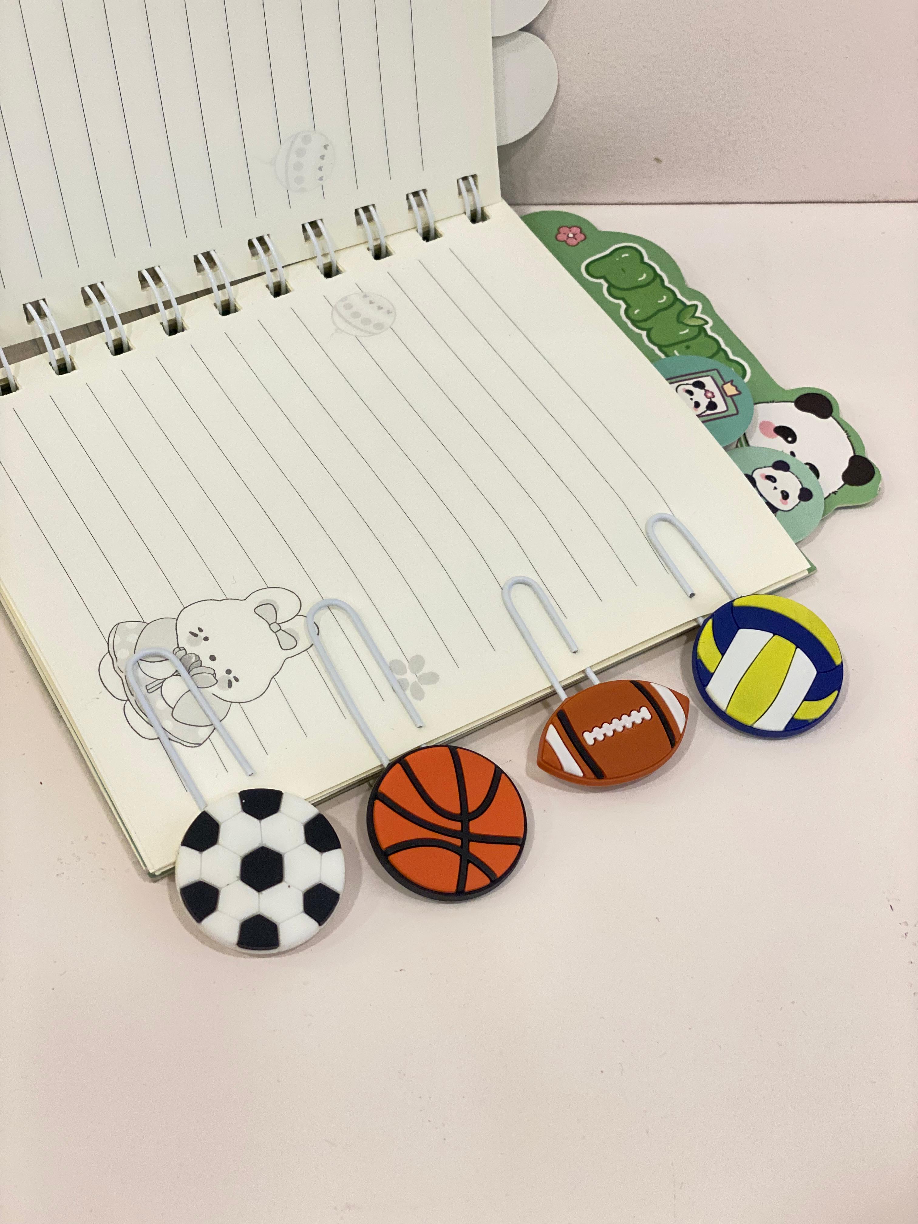 Cute Cartoon Paper Clip Bookmarks – Decorative Planner Clips for Students & Stationery Lovers