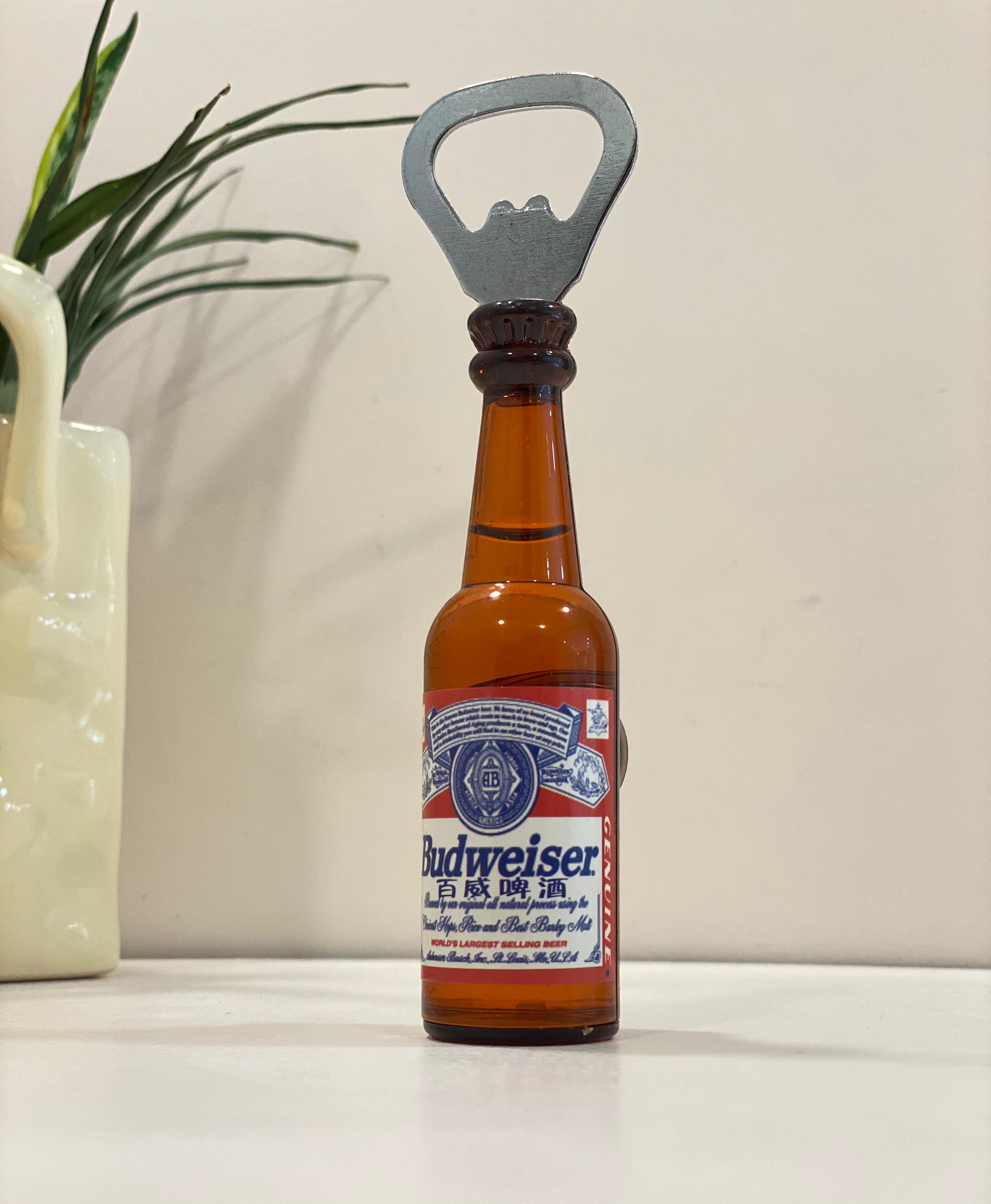 Bottle Shaped Fridge Magnet Bottle Opener – Mini Beer Bottle Magnetic Opener for Refrigerator