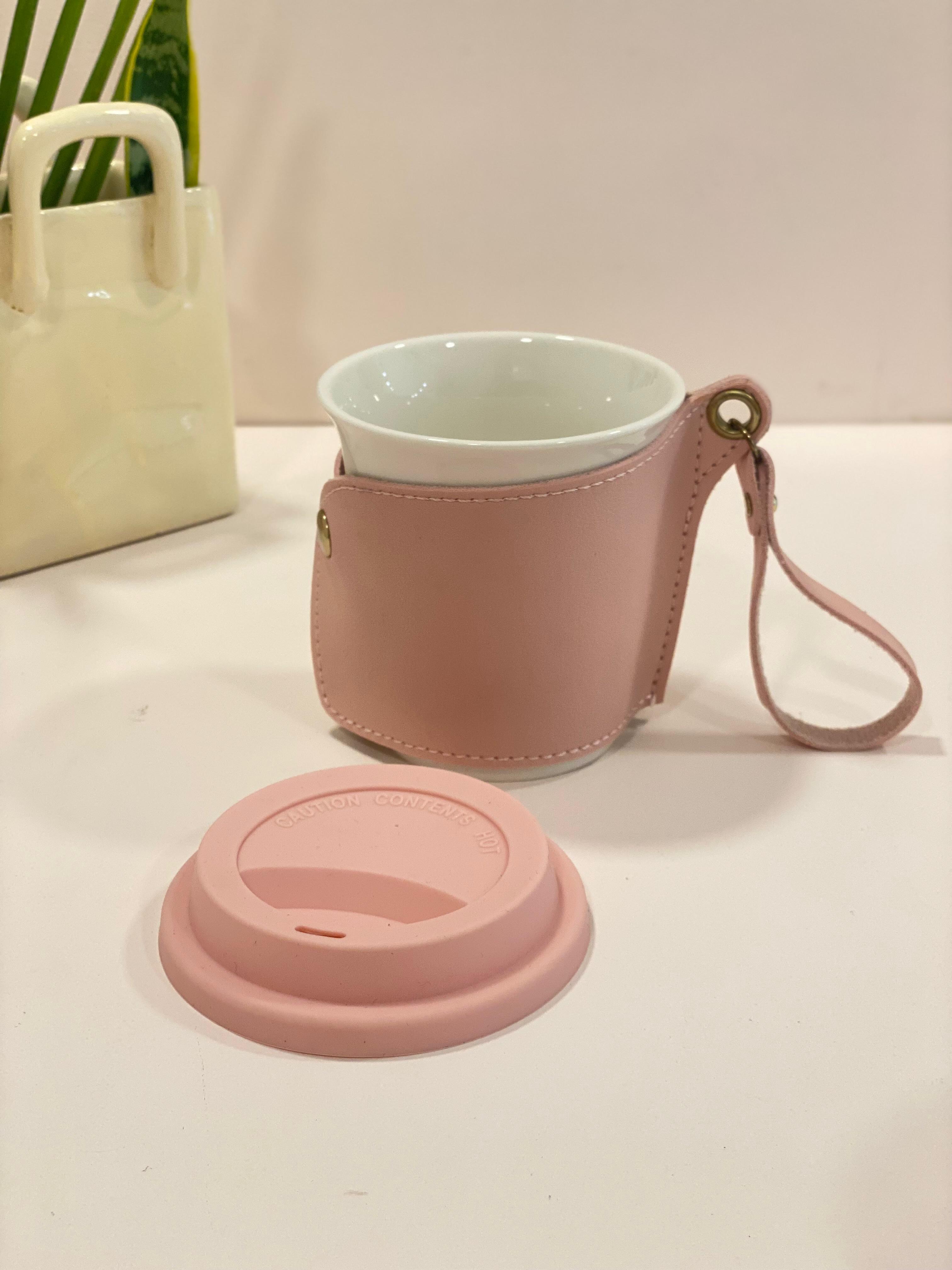 Minimal Ceramic Carry Mug