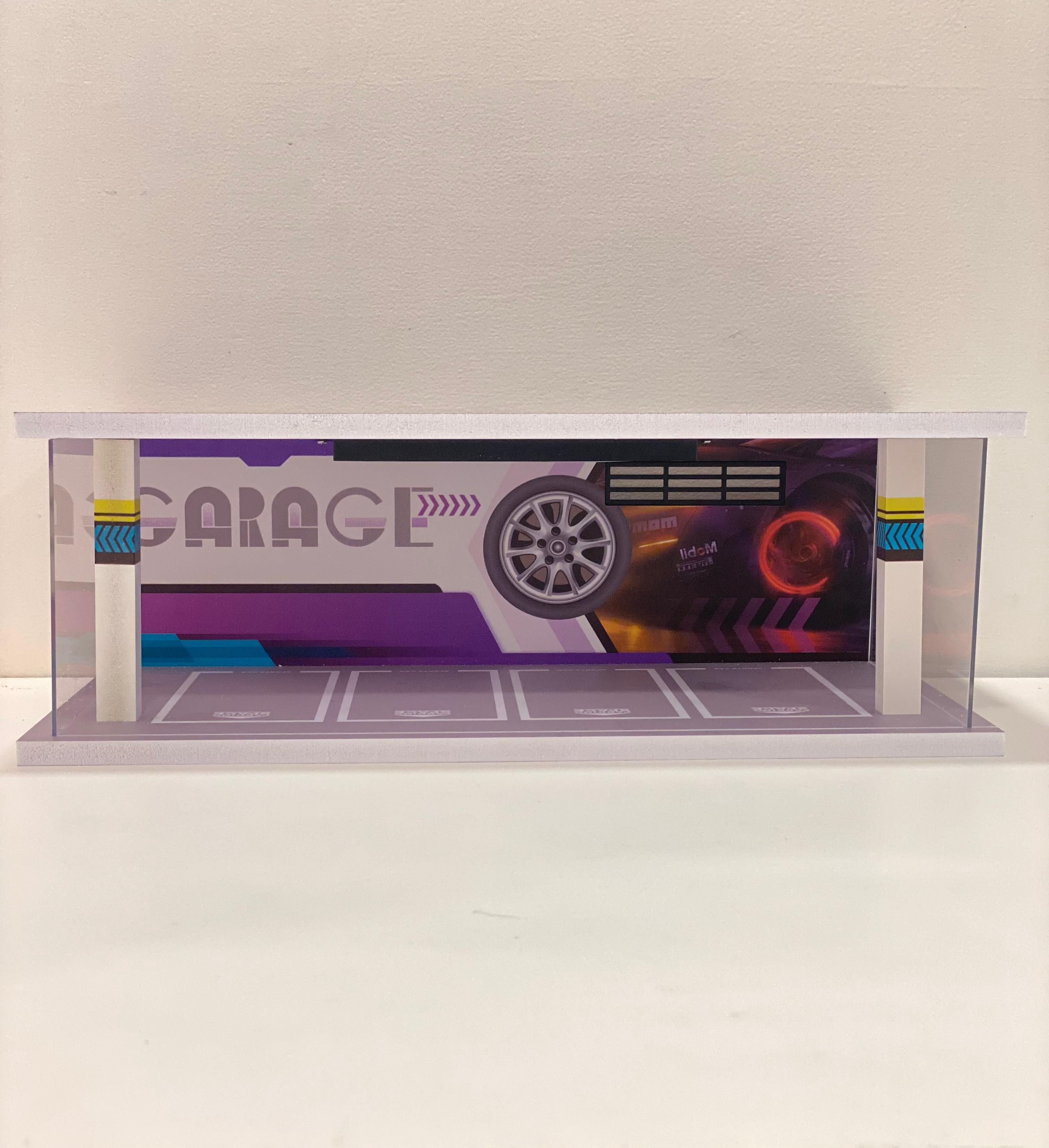 Minimalist Acrylic Scaled Parking Garage