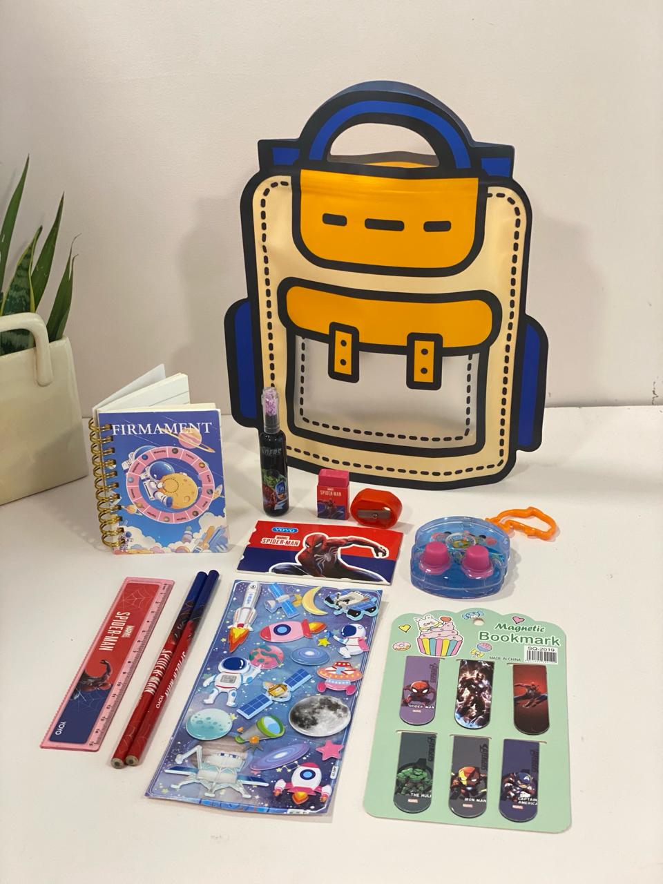 2D Cosmic Superhero Stationery Hamper