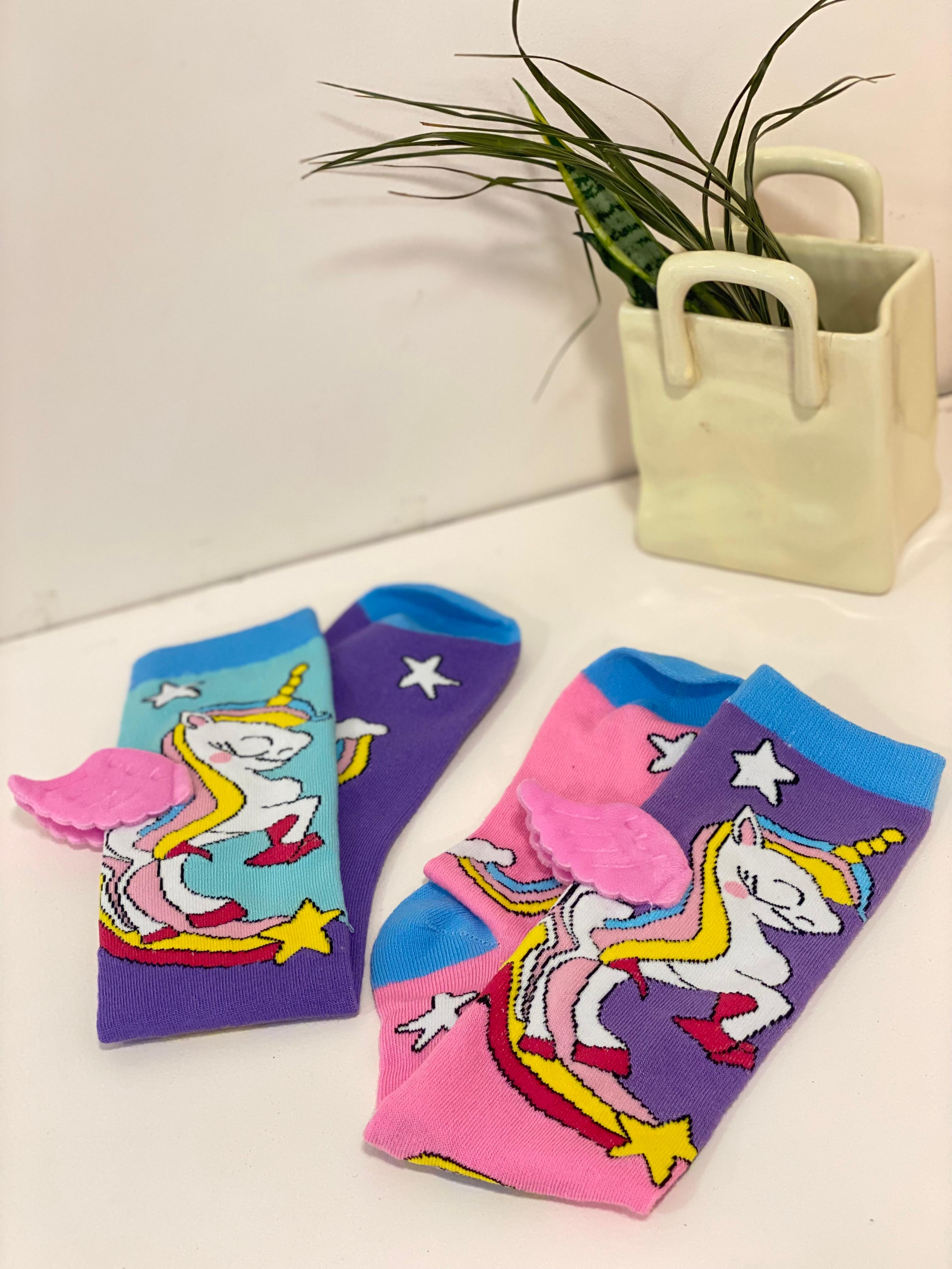 3D Dimensional Character Knee-High Socks