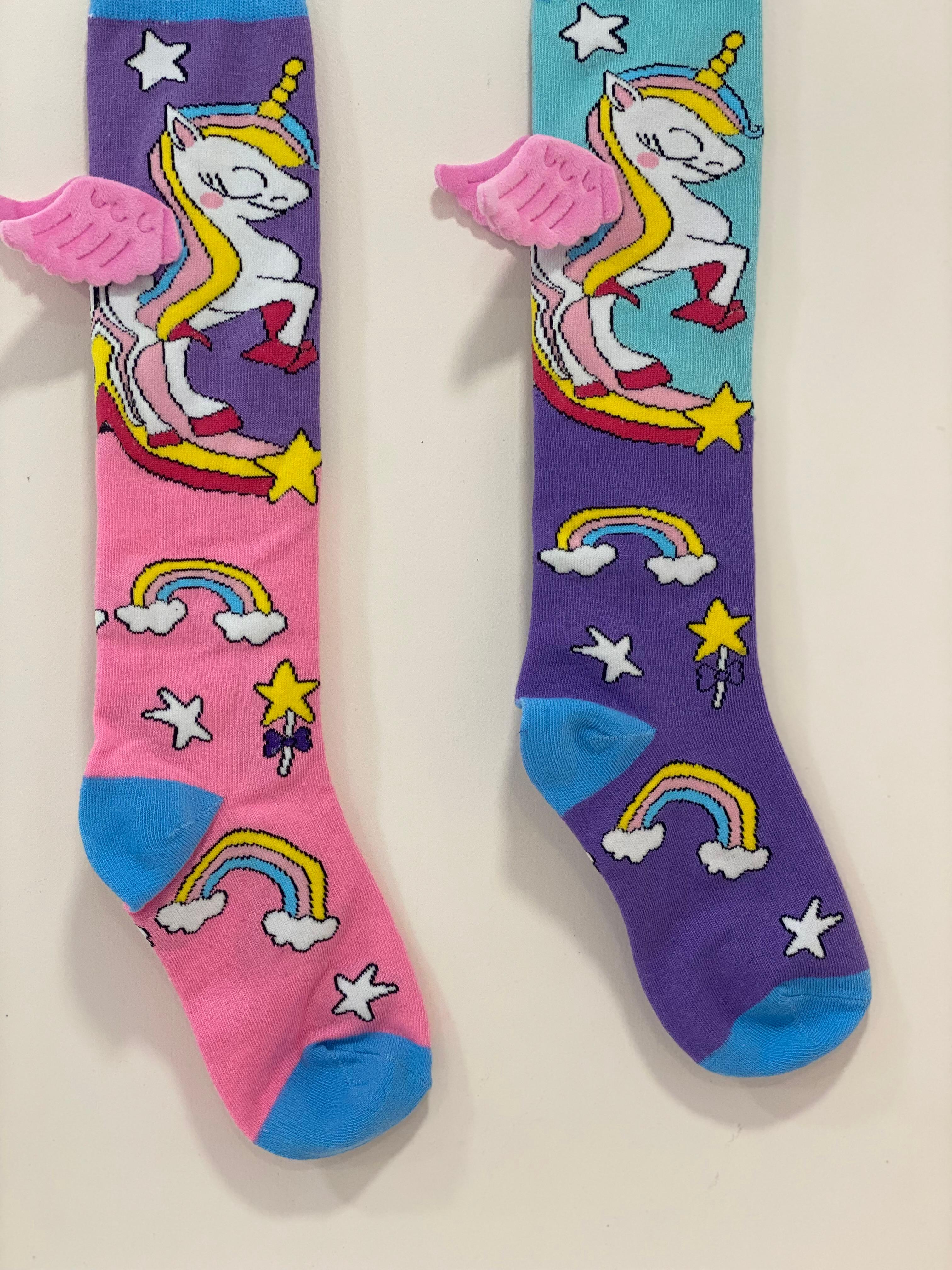 3D Dimensional Character Knee-High Socks