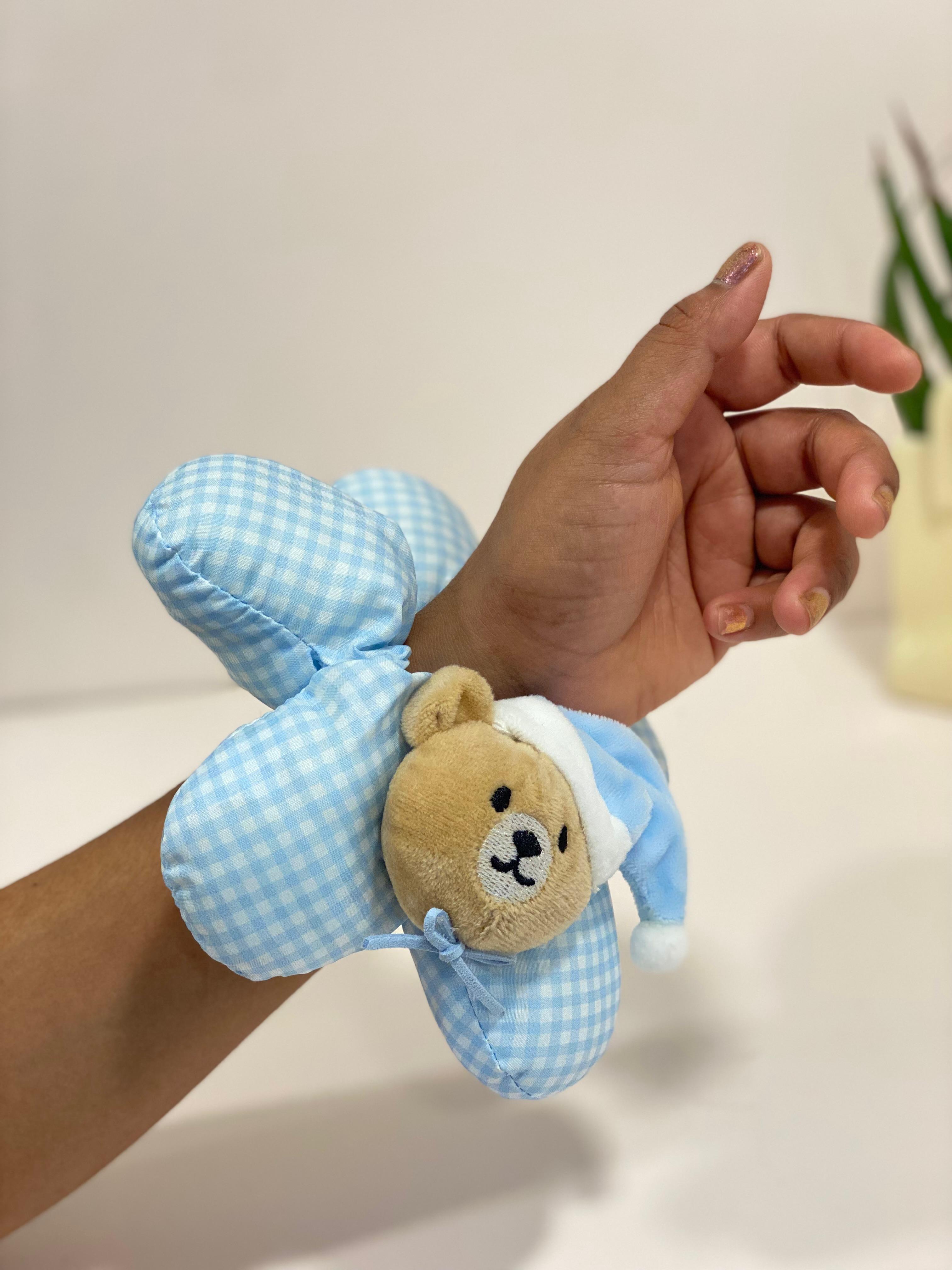 Oversized Stuffed Flower Character Scrunchie