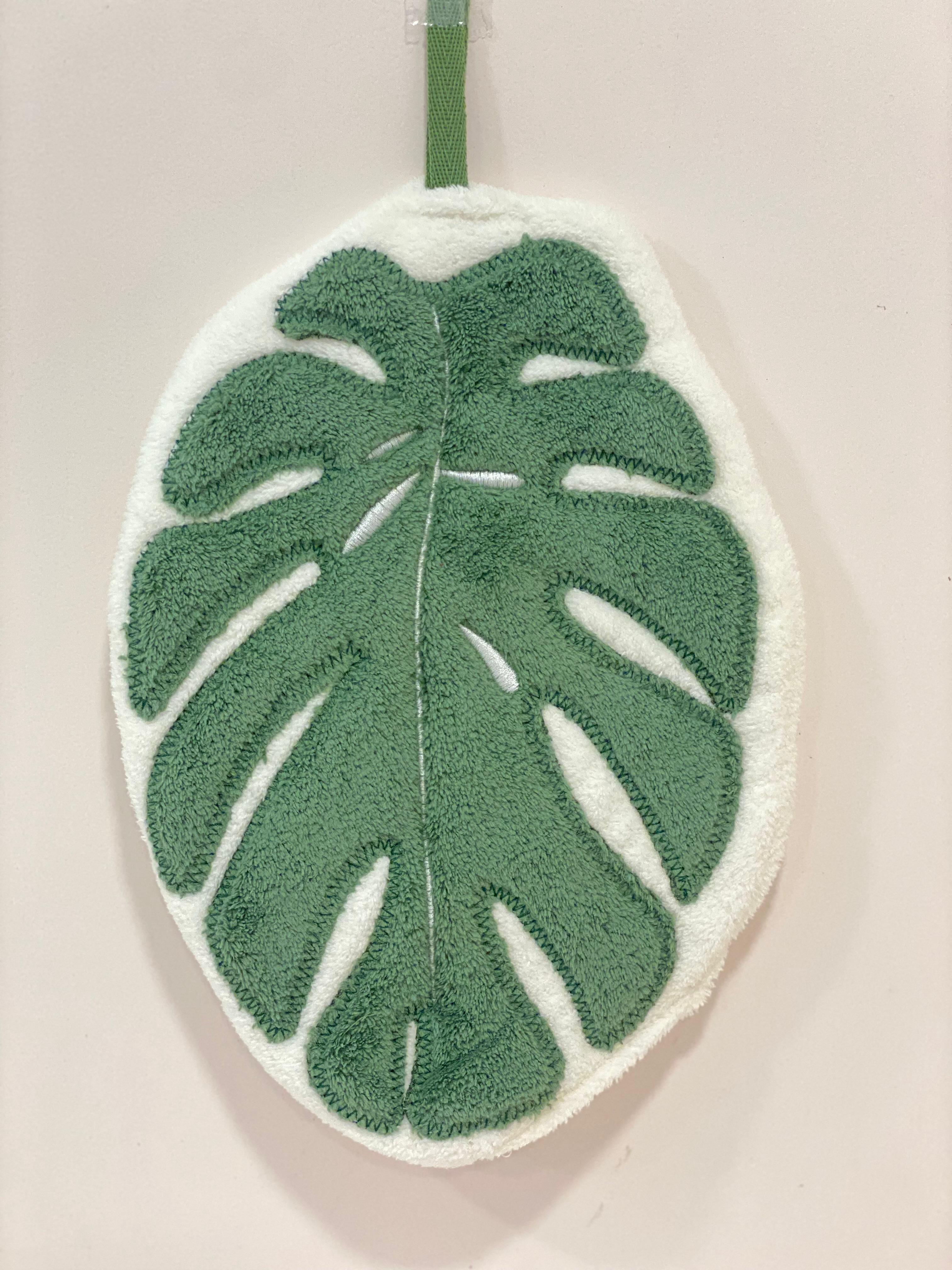 Quirky Food & Flora Tufted Hanging Hand Towels