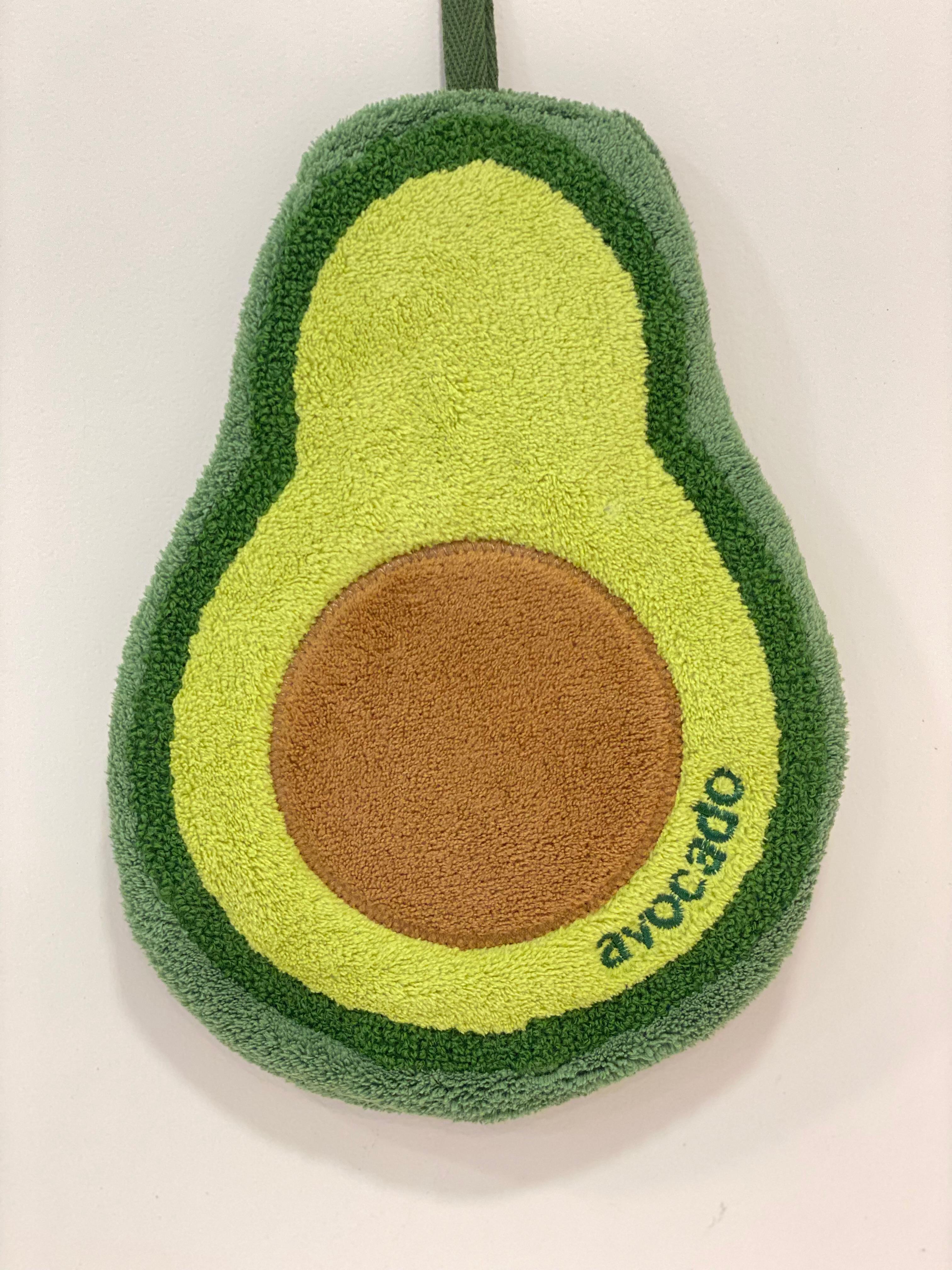 Quirky Food & Flora Tufted Hanging Hand Towels