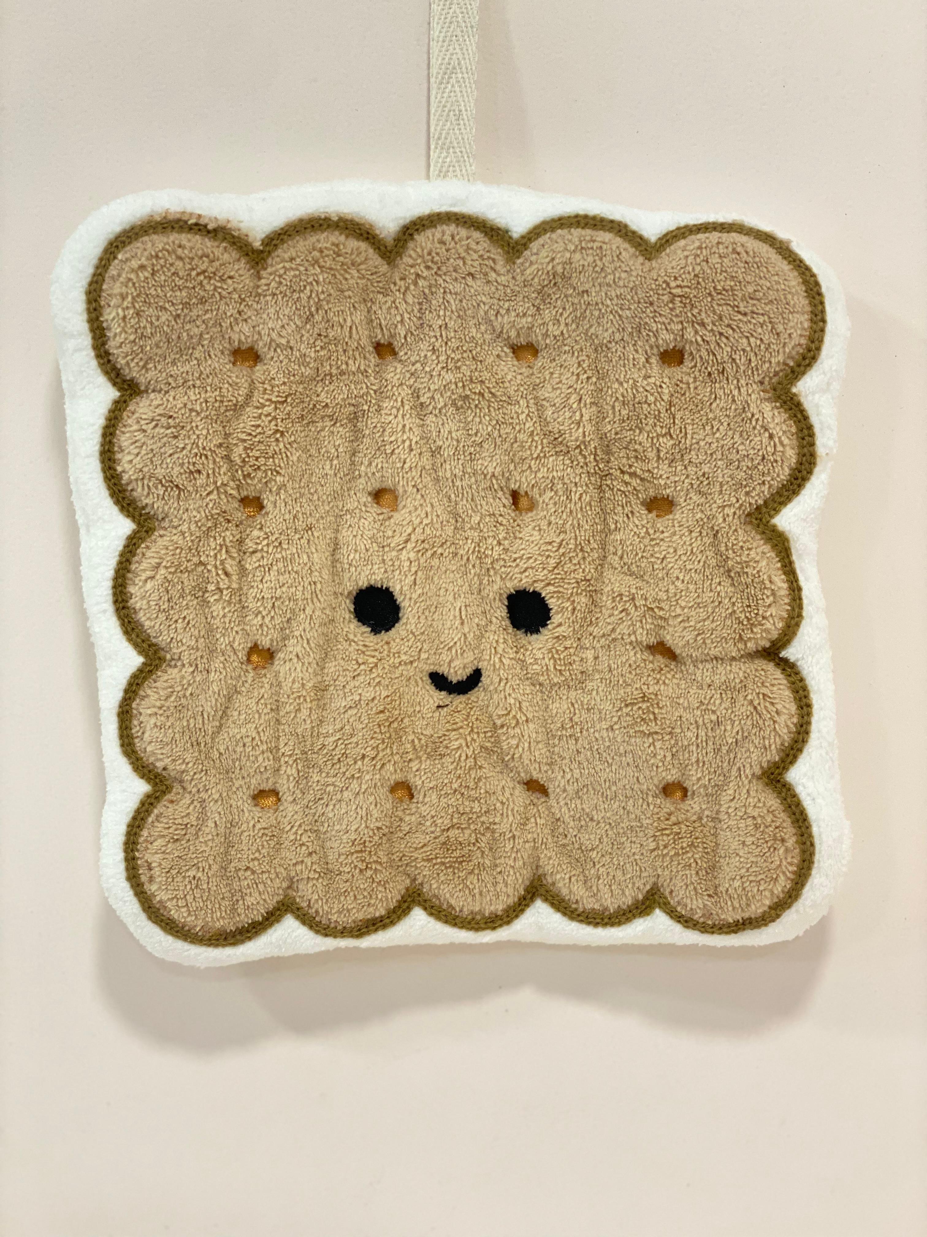 Quirky Food & Flora Tufted Hanging Hand Towels