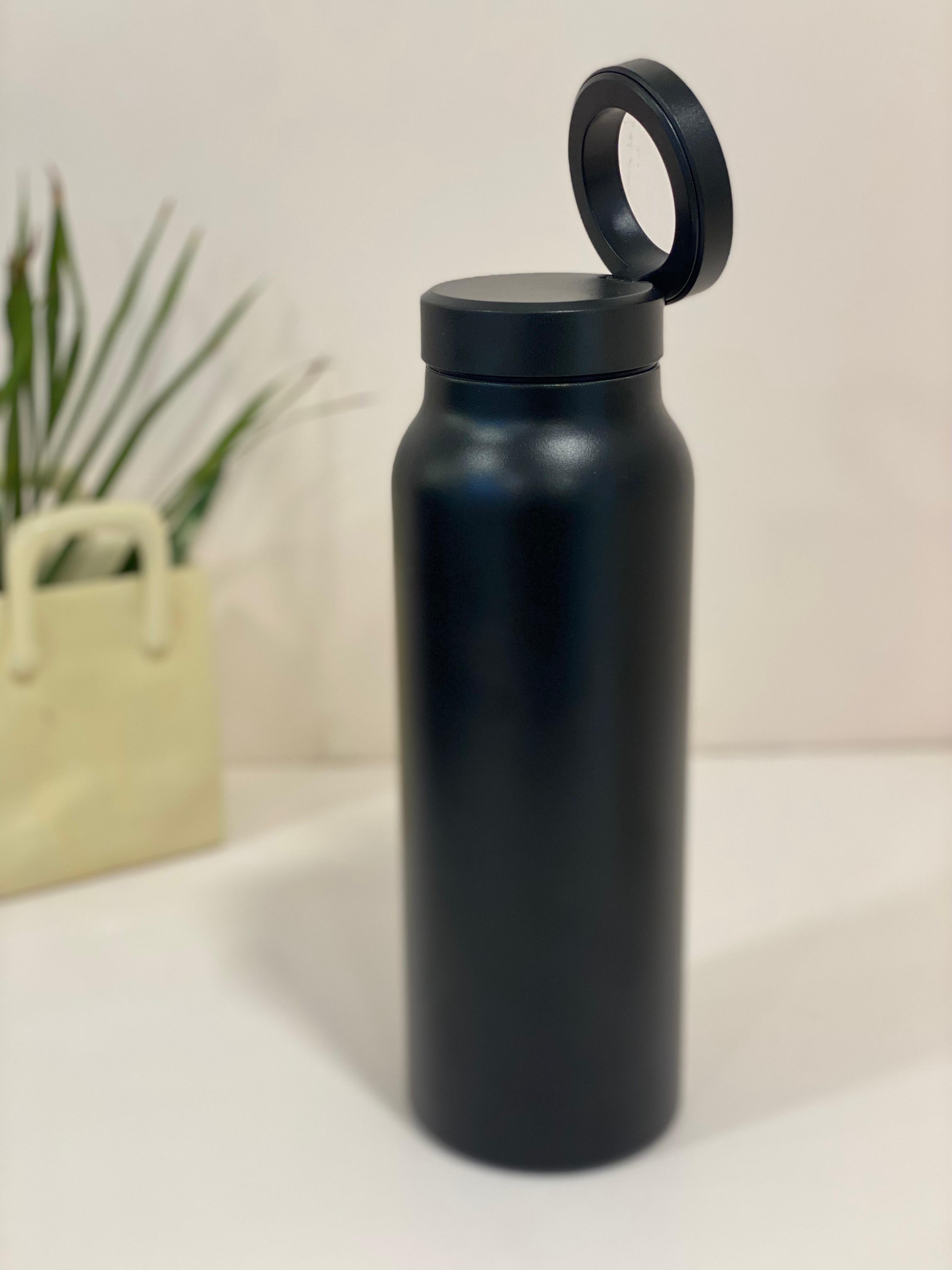 MagSafe-Compatible Magnetic Phone Mount Water Bottle