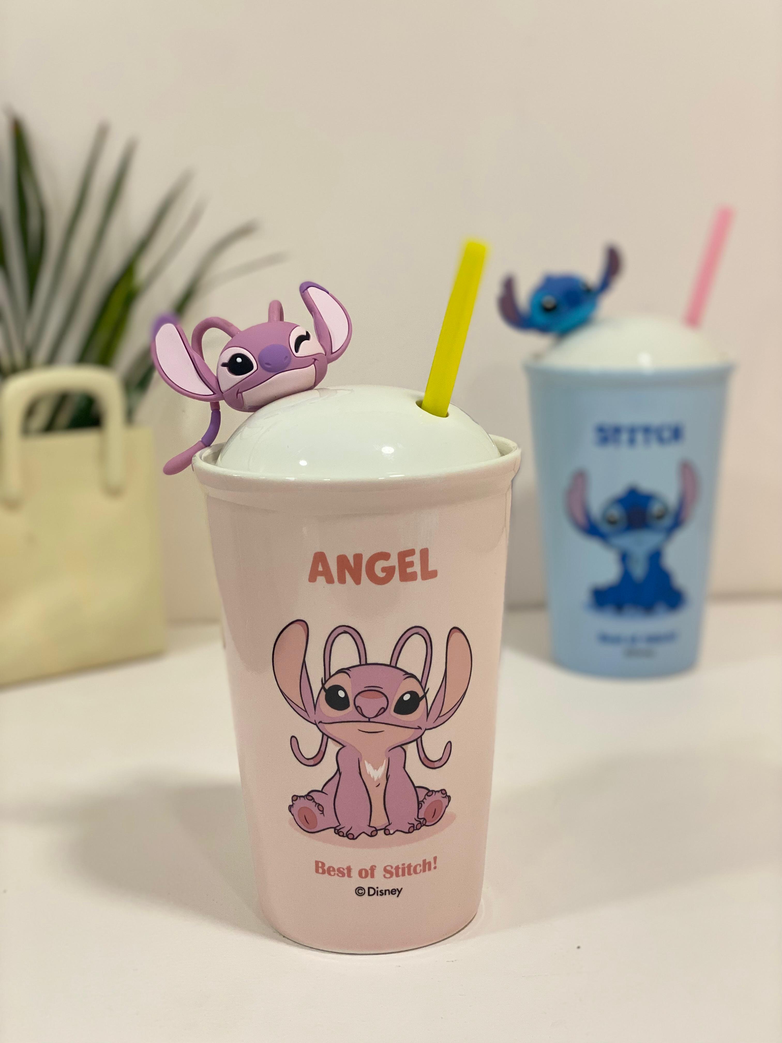 Disney Lilo & Stitch Ceramic Tumbler with 3D Character Lid