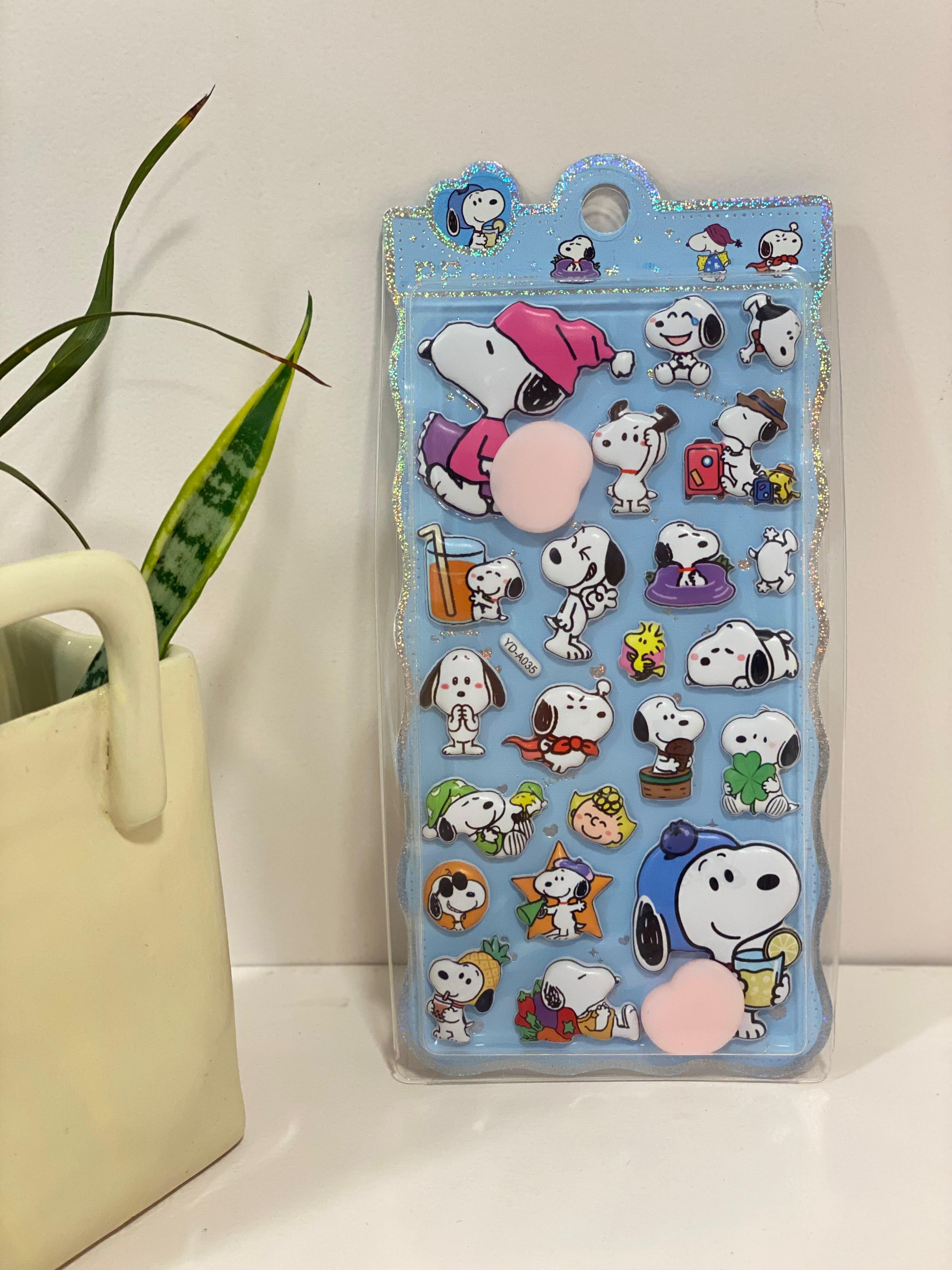 Kawaii 3D Puffy Foam Sticker Sheets