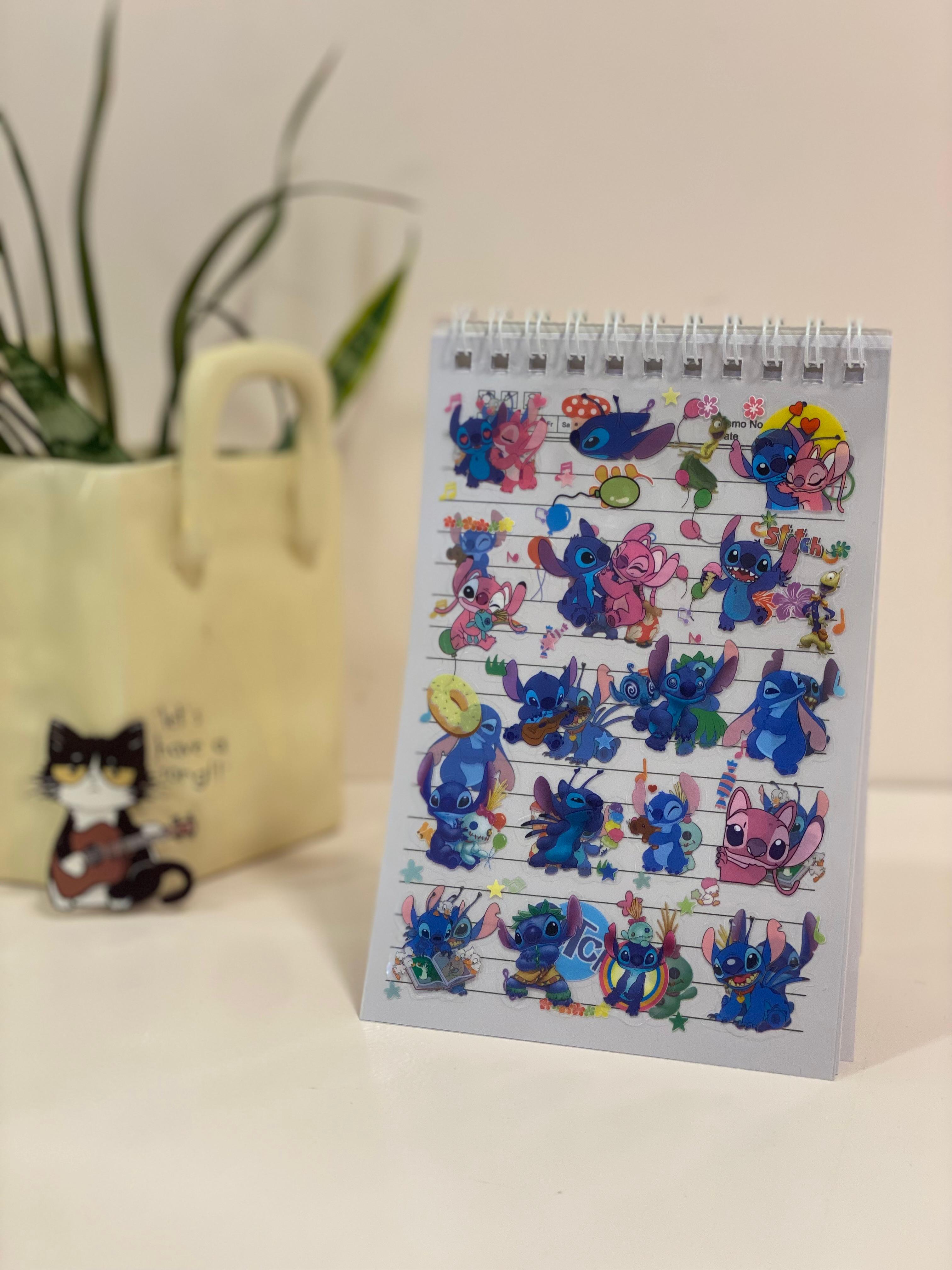 Stitch Diamond Painting Spiral Notebook Kit
