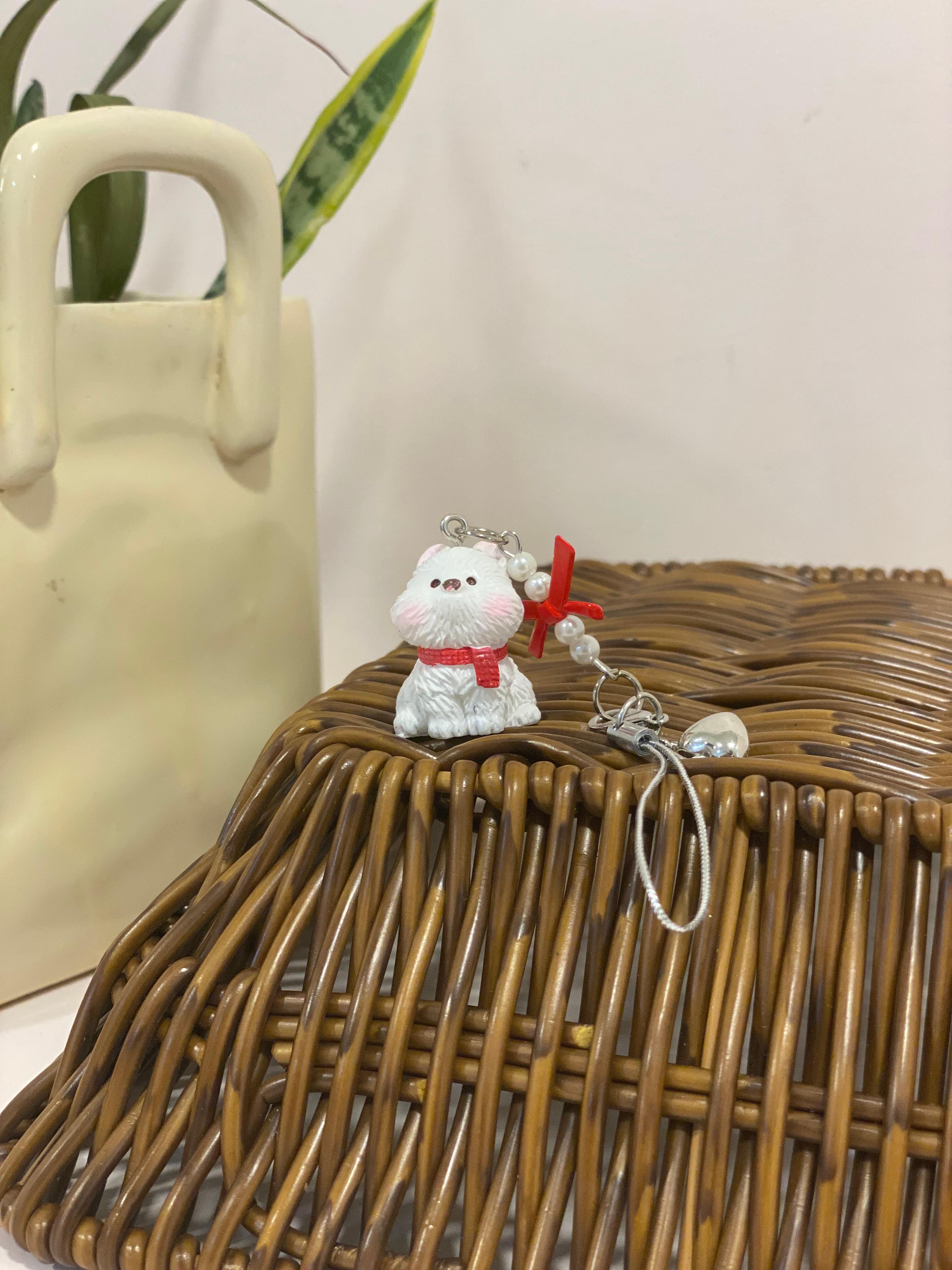 Beaded Animal Mobile Phone Charm