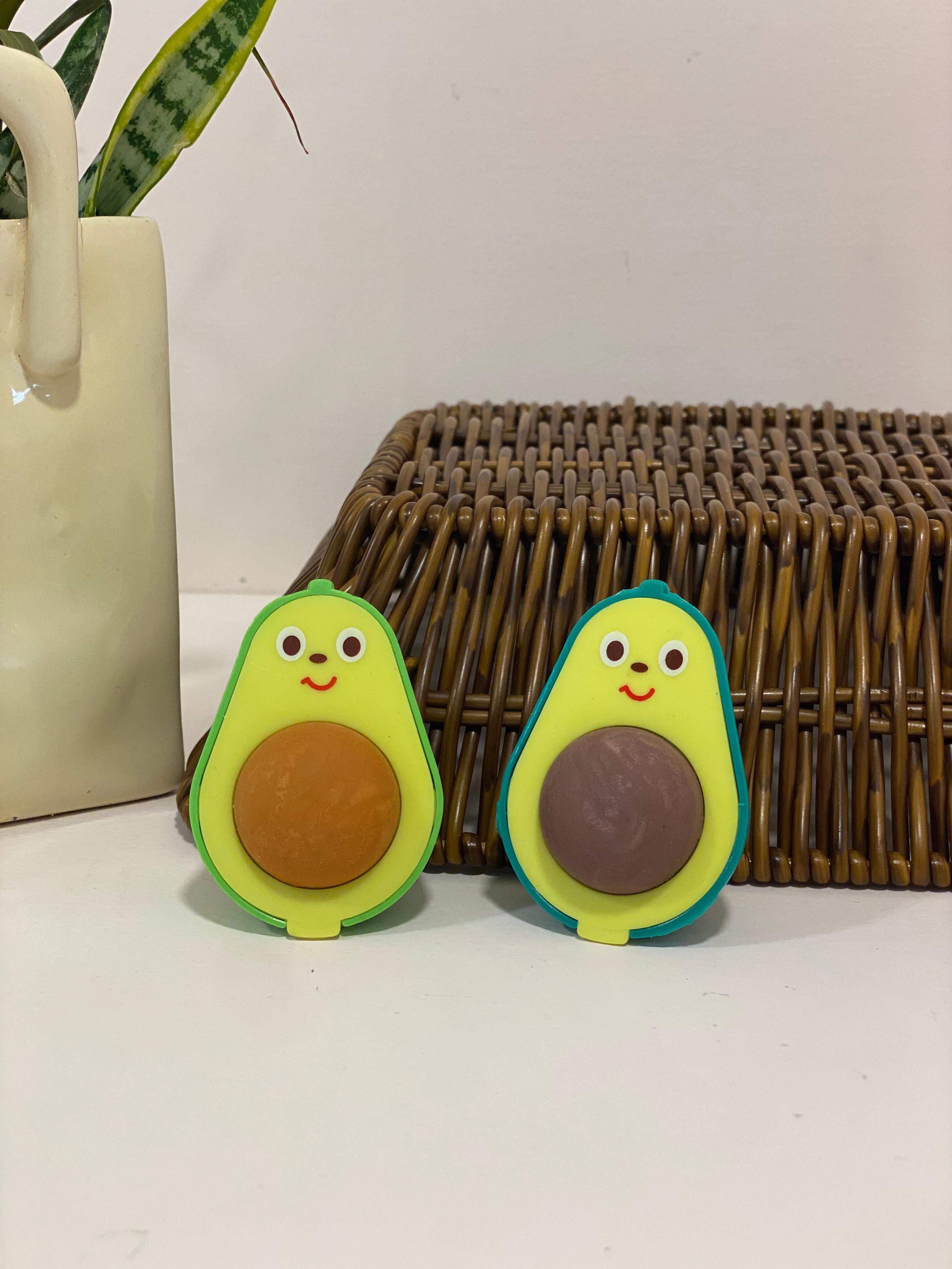 Kawaii 2-in-1 Avocado Pencil Sharpener &amp; Eraser