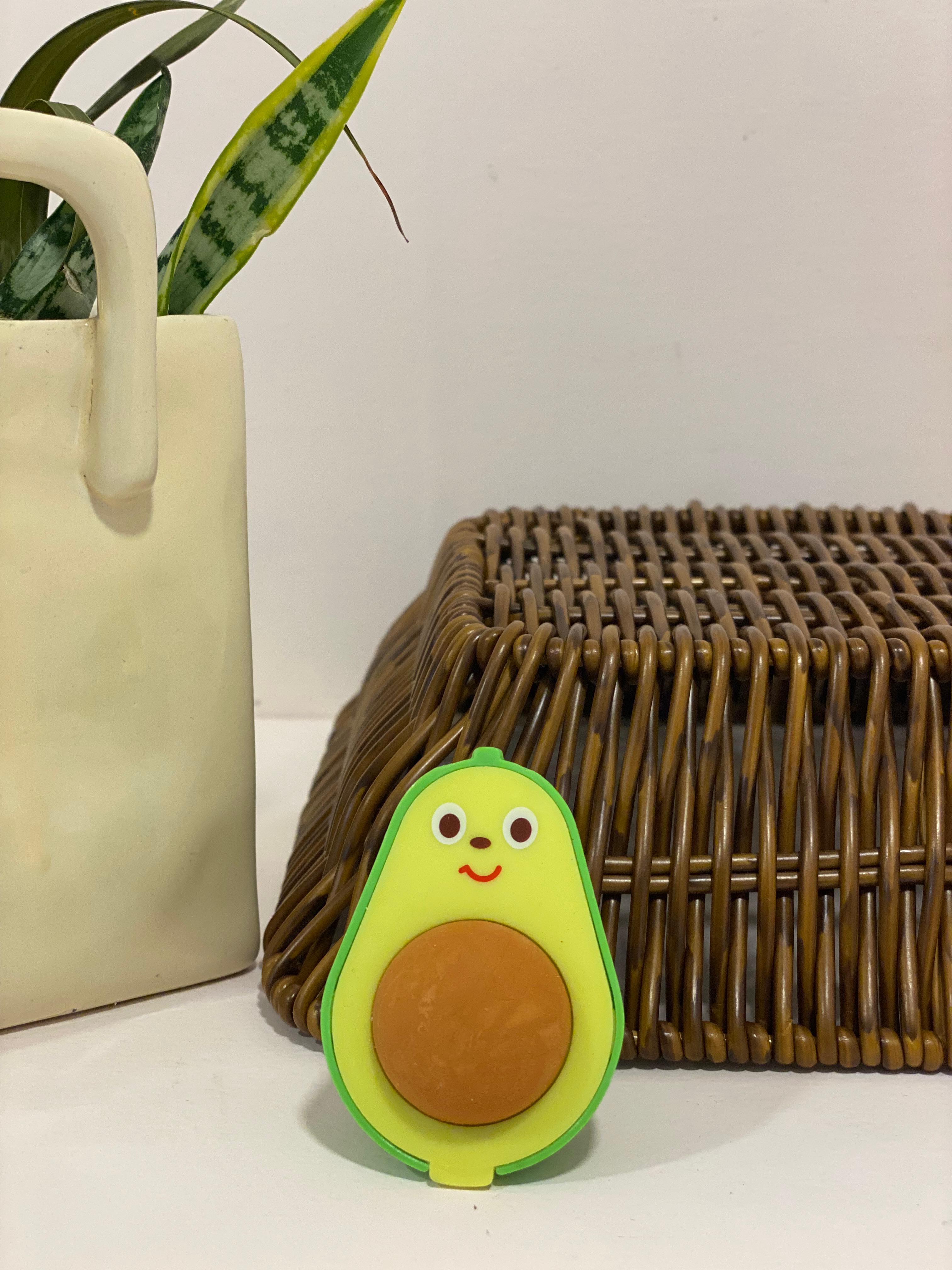 Kawaii 2-in-1 Avocado Pencil Sharpener &amp; Eraser