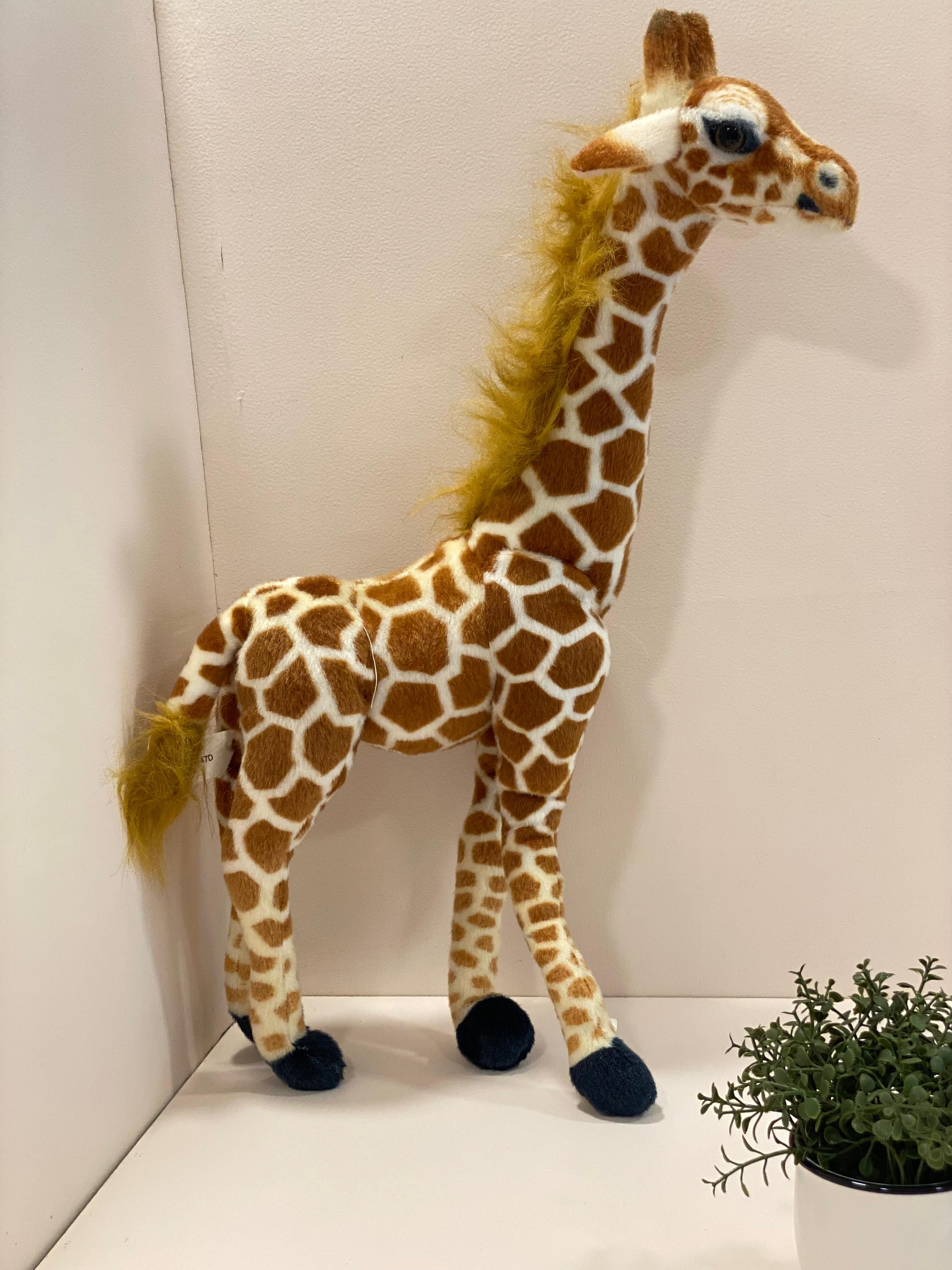 Tall Giraffe Plush Toy – Soft Realistic Stuffed Animal for Kids, Décor & Gifting