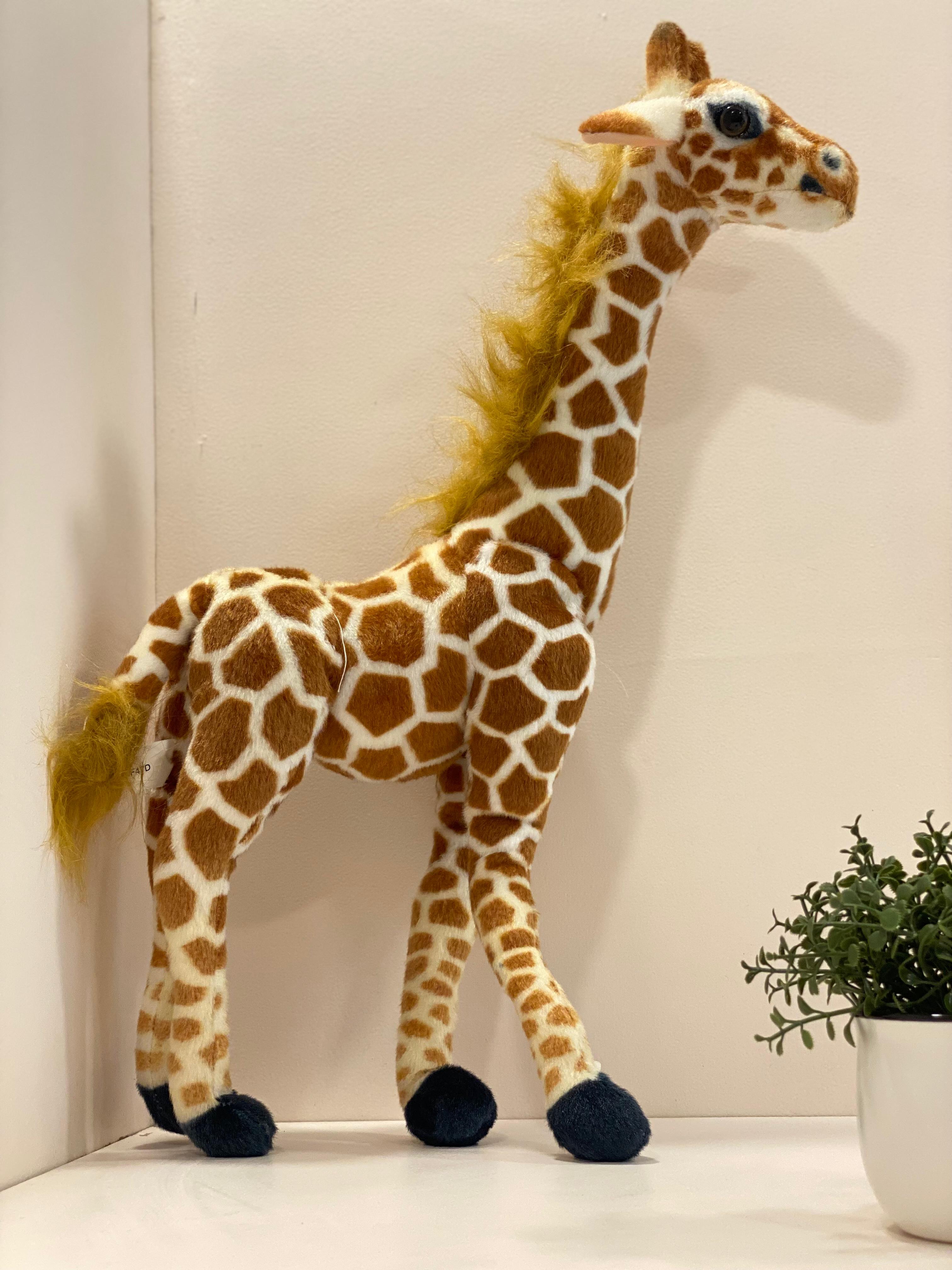 Tall Giraffe Plush Toy – Soft Realistic Stuffed Animal for Kids, Décor & Gifting