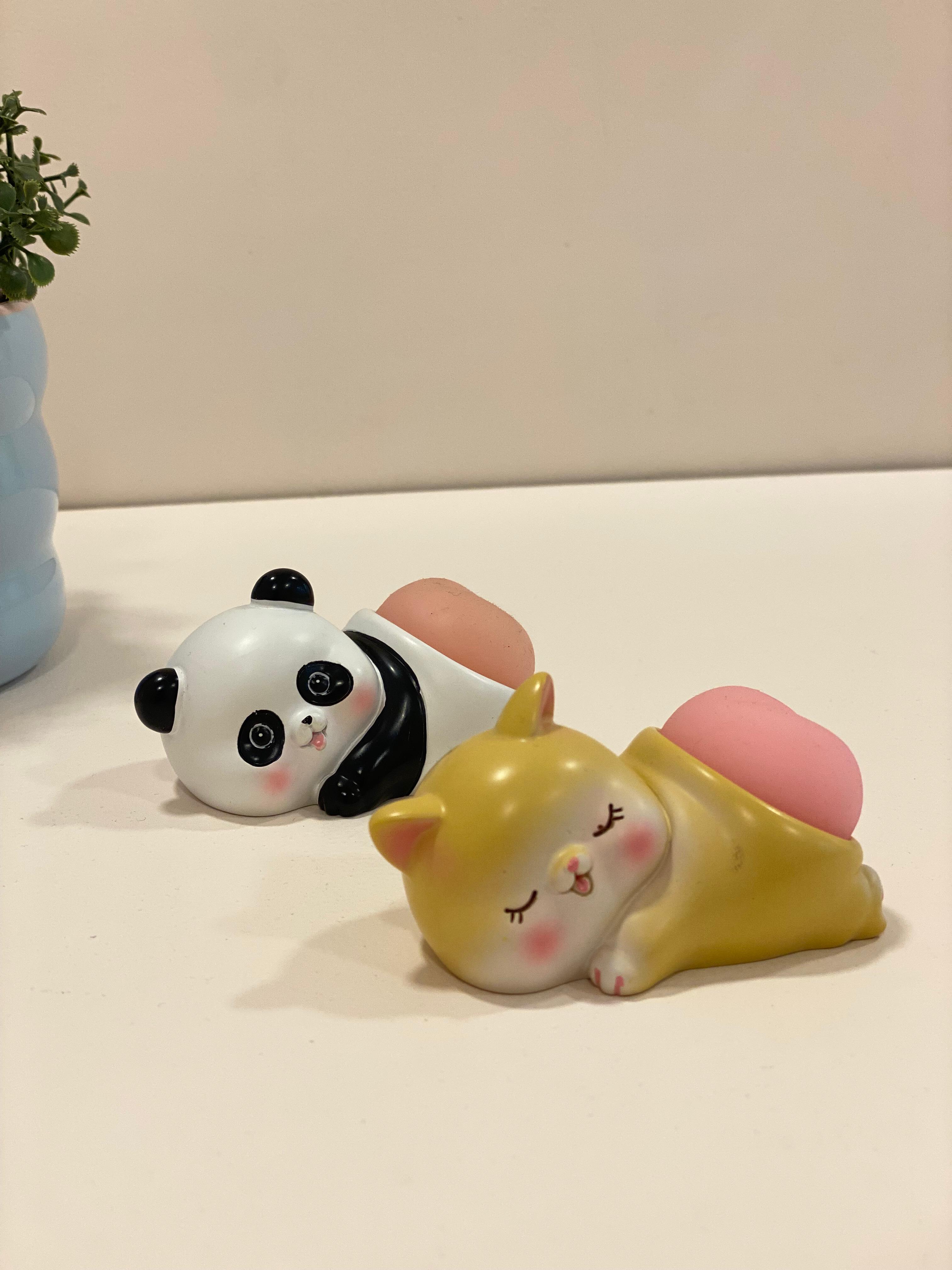 Cute Animal Bum Squishy – Panda & Kitty Slow-Rising Stress Toy