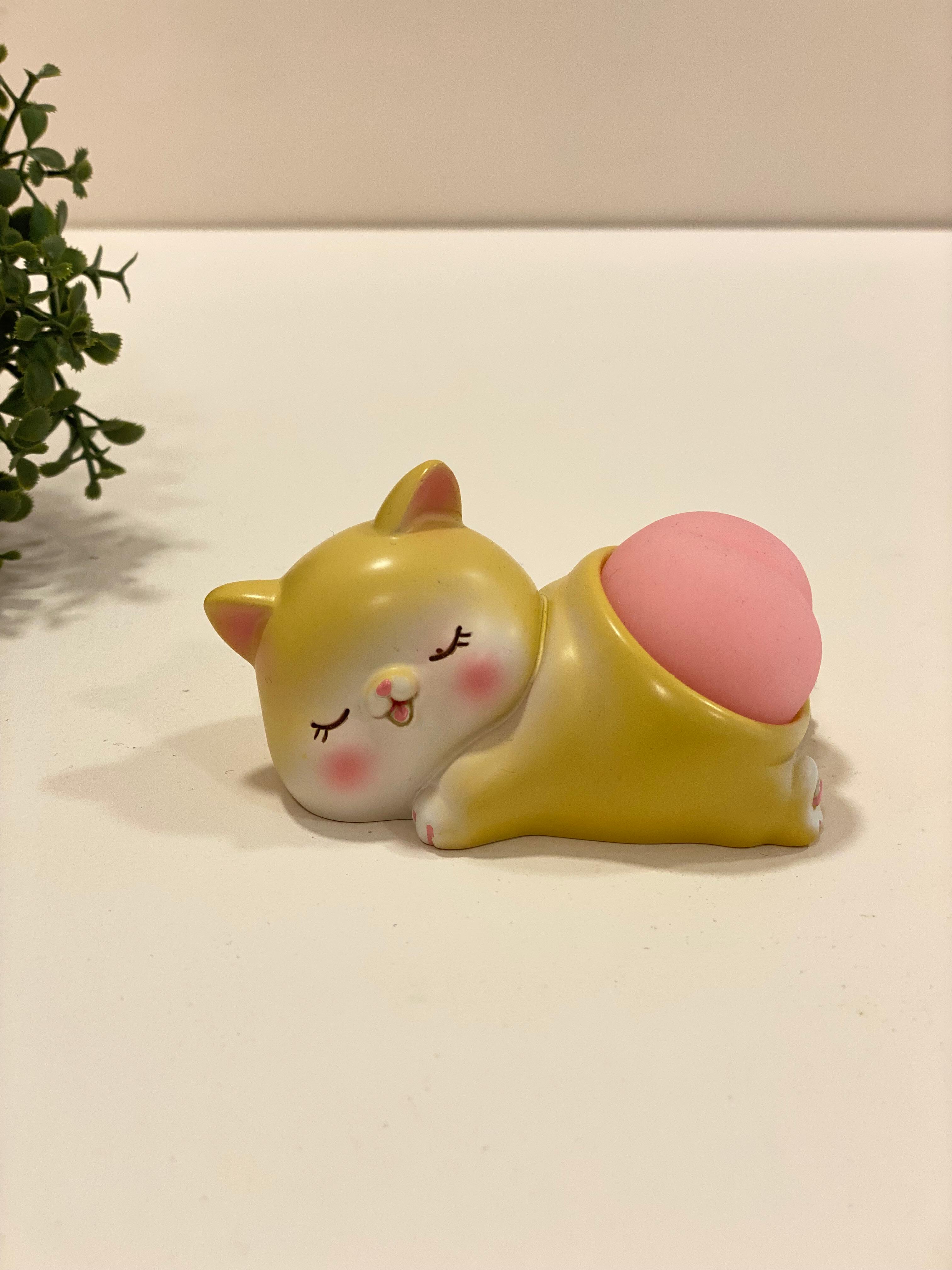 Cute Animal Bum Squishy – Panda & Kitty Slow-Rising Stress Toy