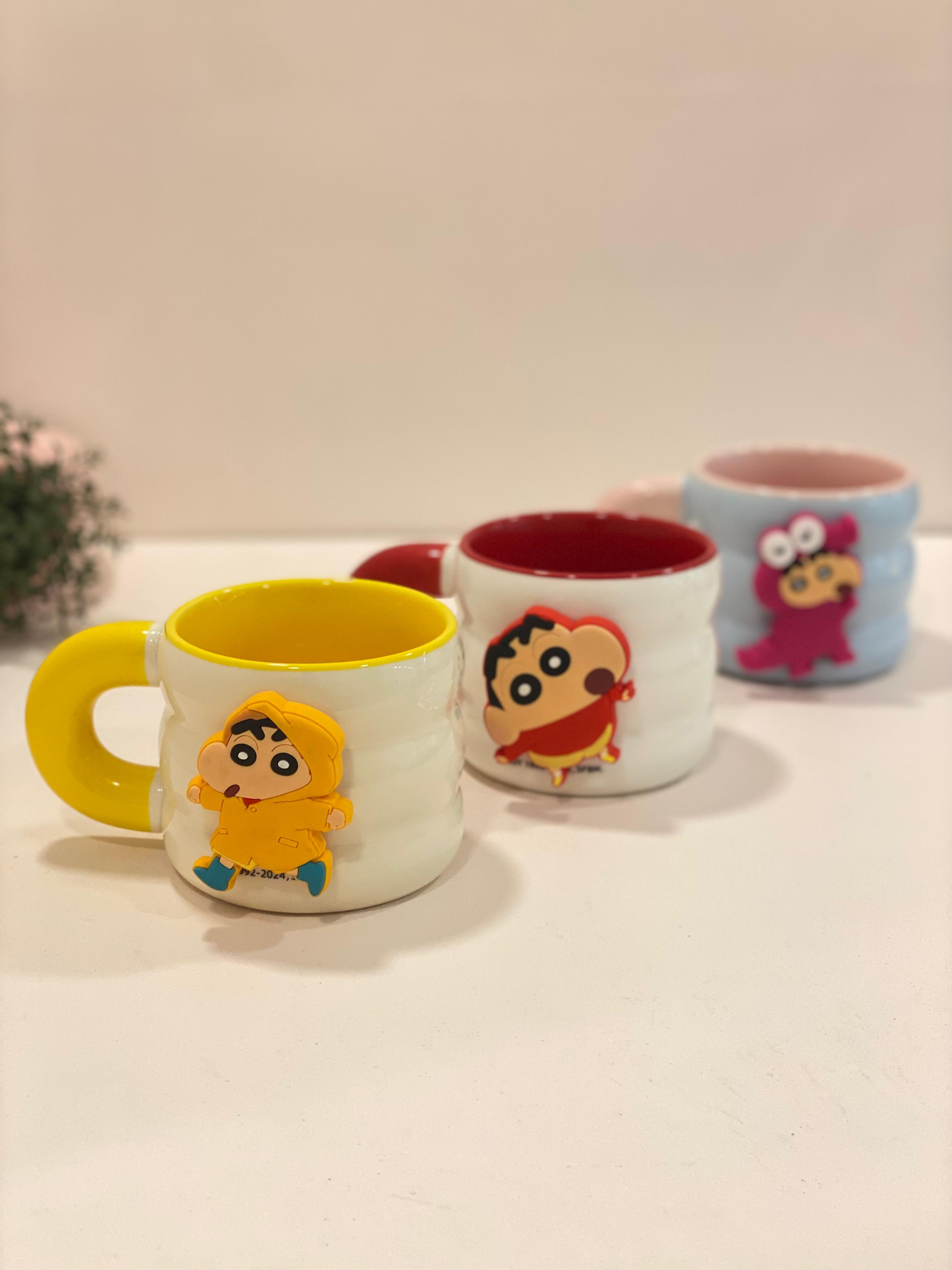 Shinchan Magnetic Mug – Cute Removable Character Coffee Cup for Kids & Adults
