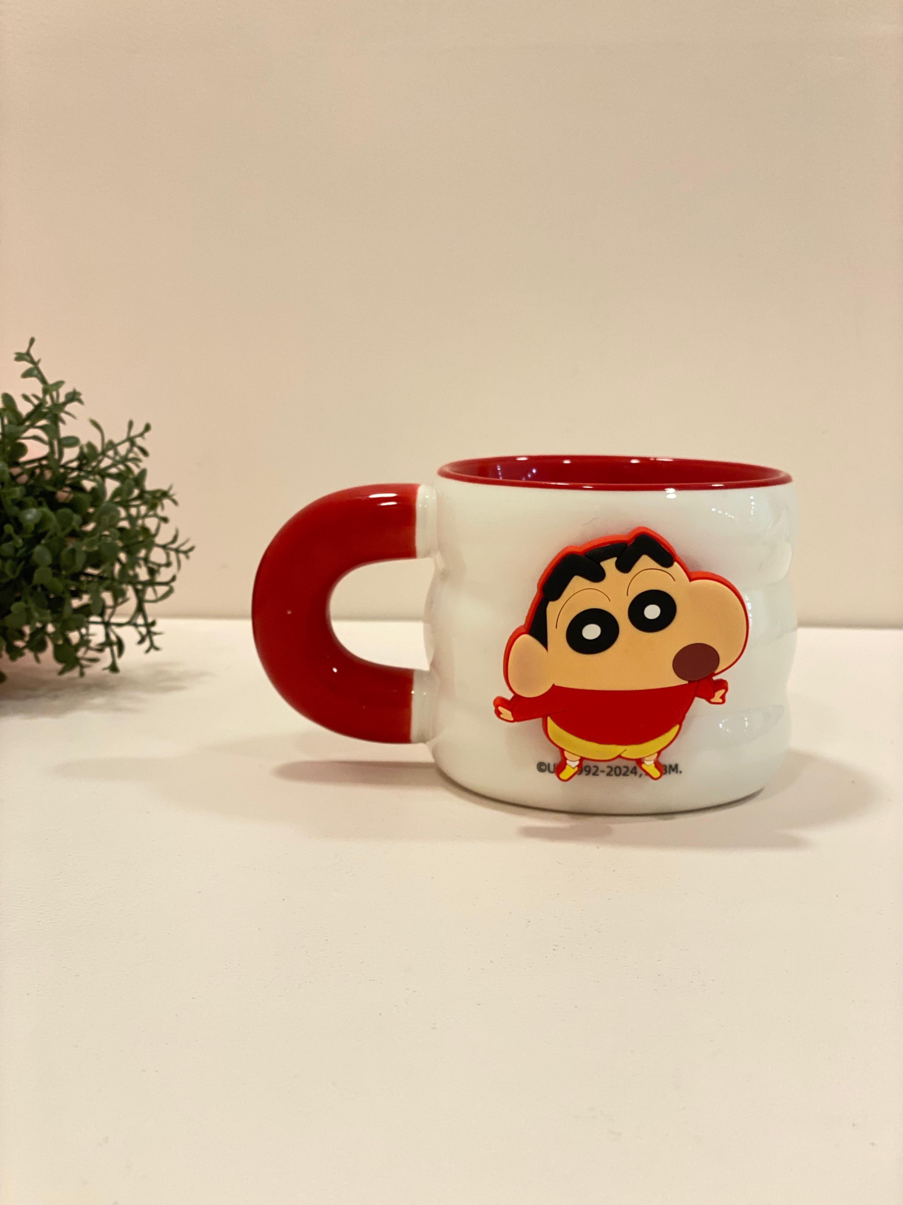 Shinchan Magnetic Mug – Cute Removable Character Coffee Cup for Kids & Adults