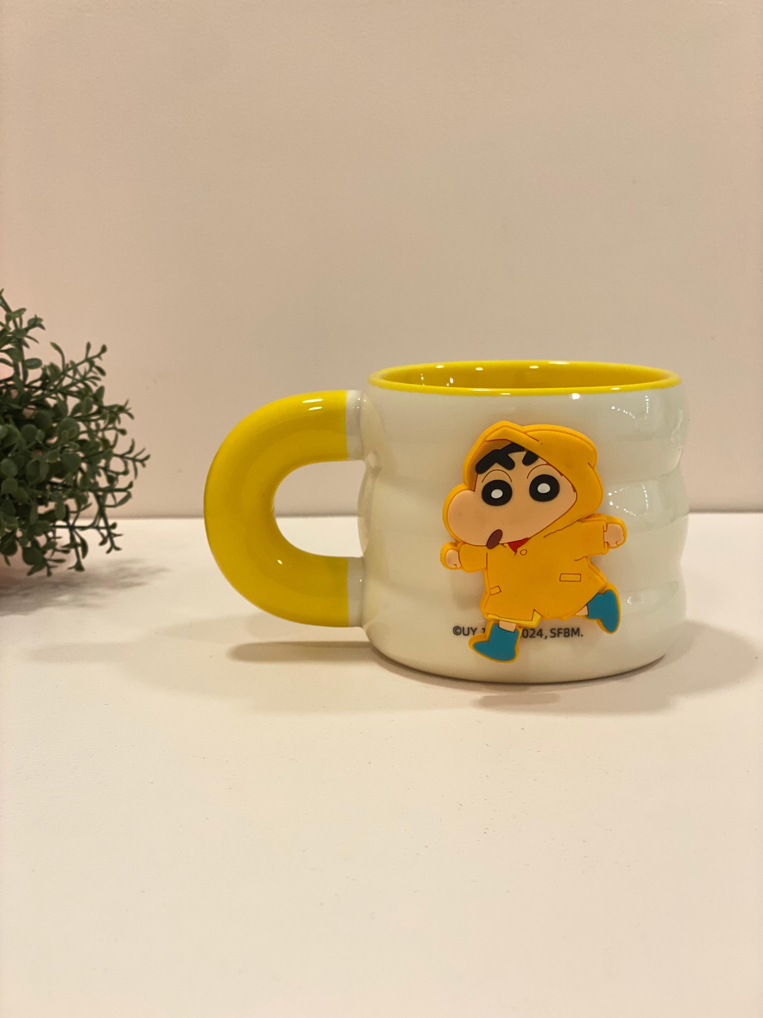 Shinchan Magnetic Mug – Cute Removable Character Coffee Cup for Kids & Adults