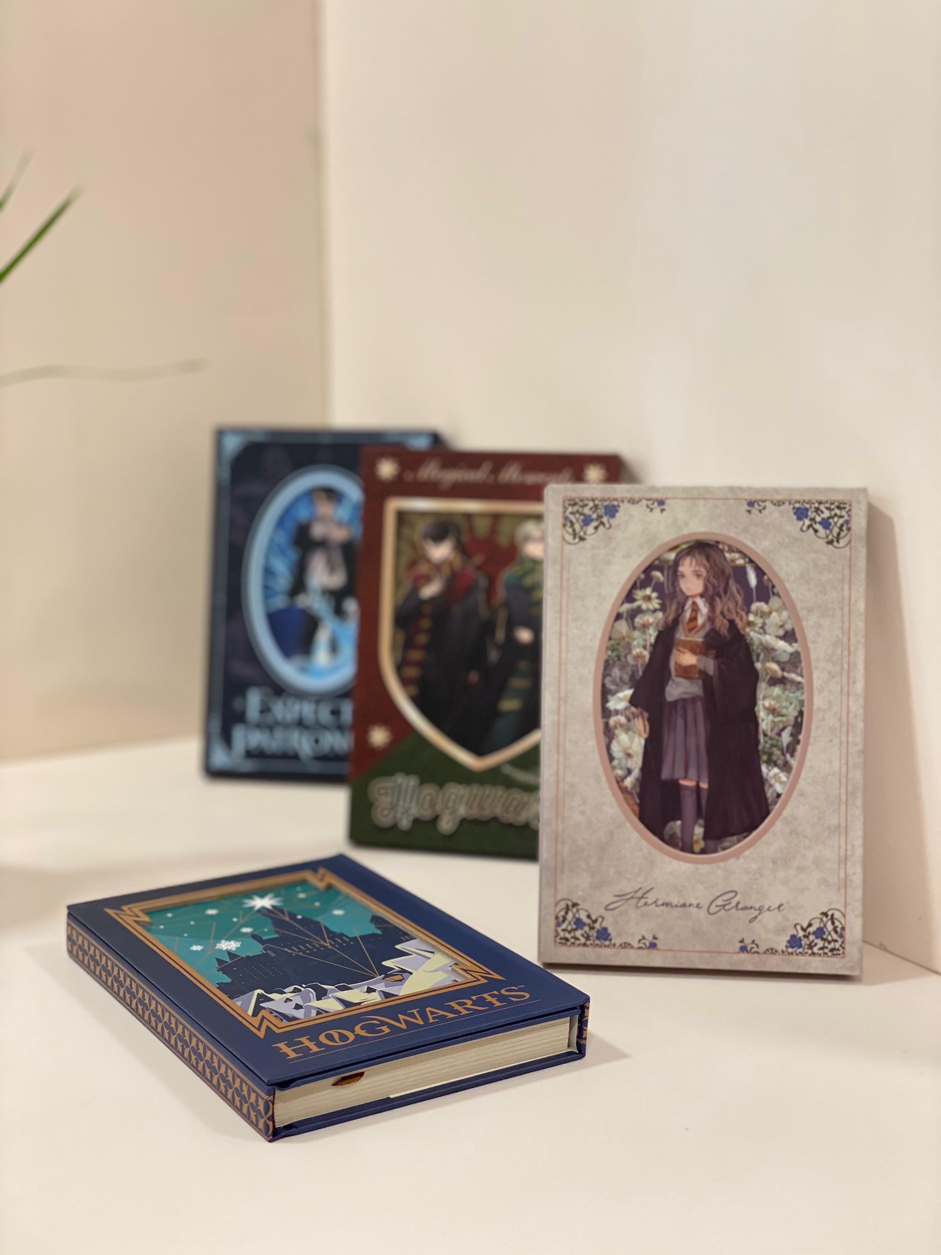 Harry Potter Themed Hardcover Notebook & Planner Diary – Hogwarts Magical Journal Gift Set