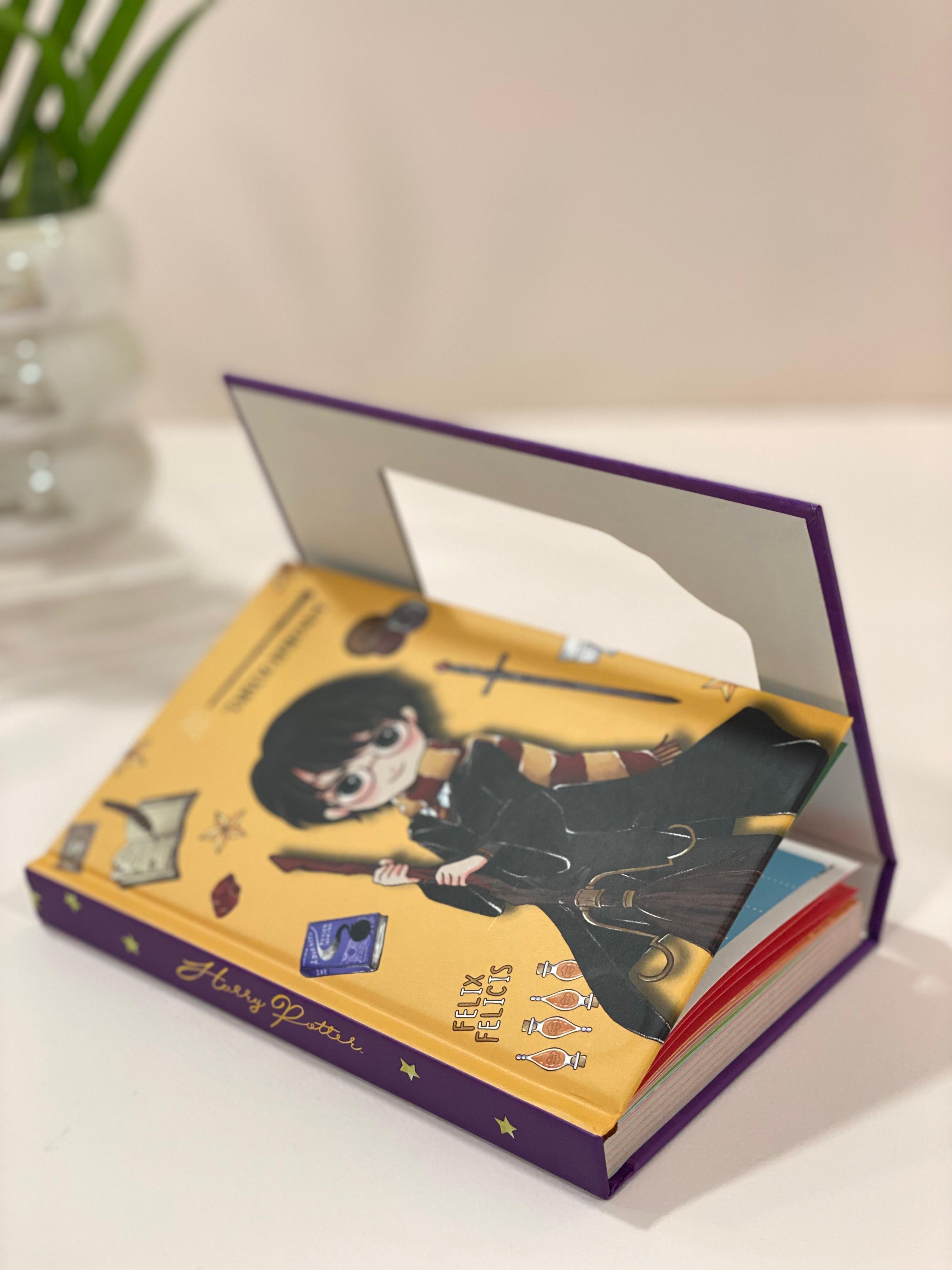 Harry Potter Themed Hardcover Notebook & Planner Diary – Hogwarts Magical Journal Gift Set