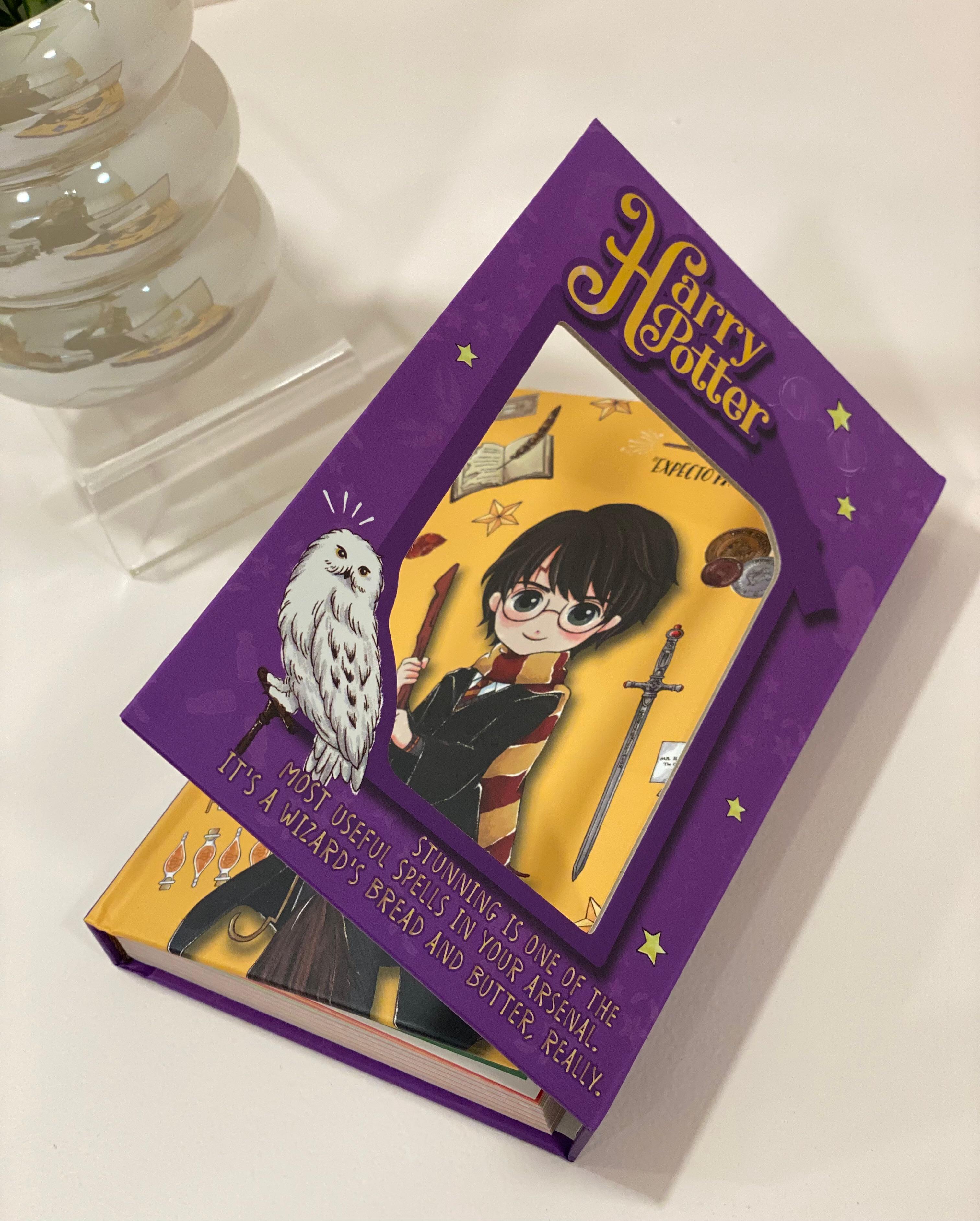 Harry Potter Themed Hardcover Notebook & Planner Diary – Hogwarts Magical Journal Gift Set