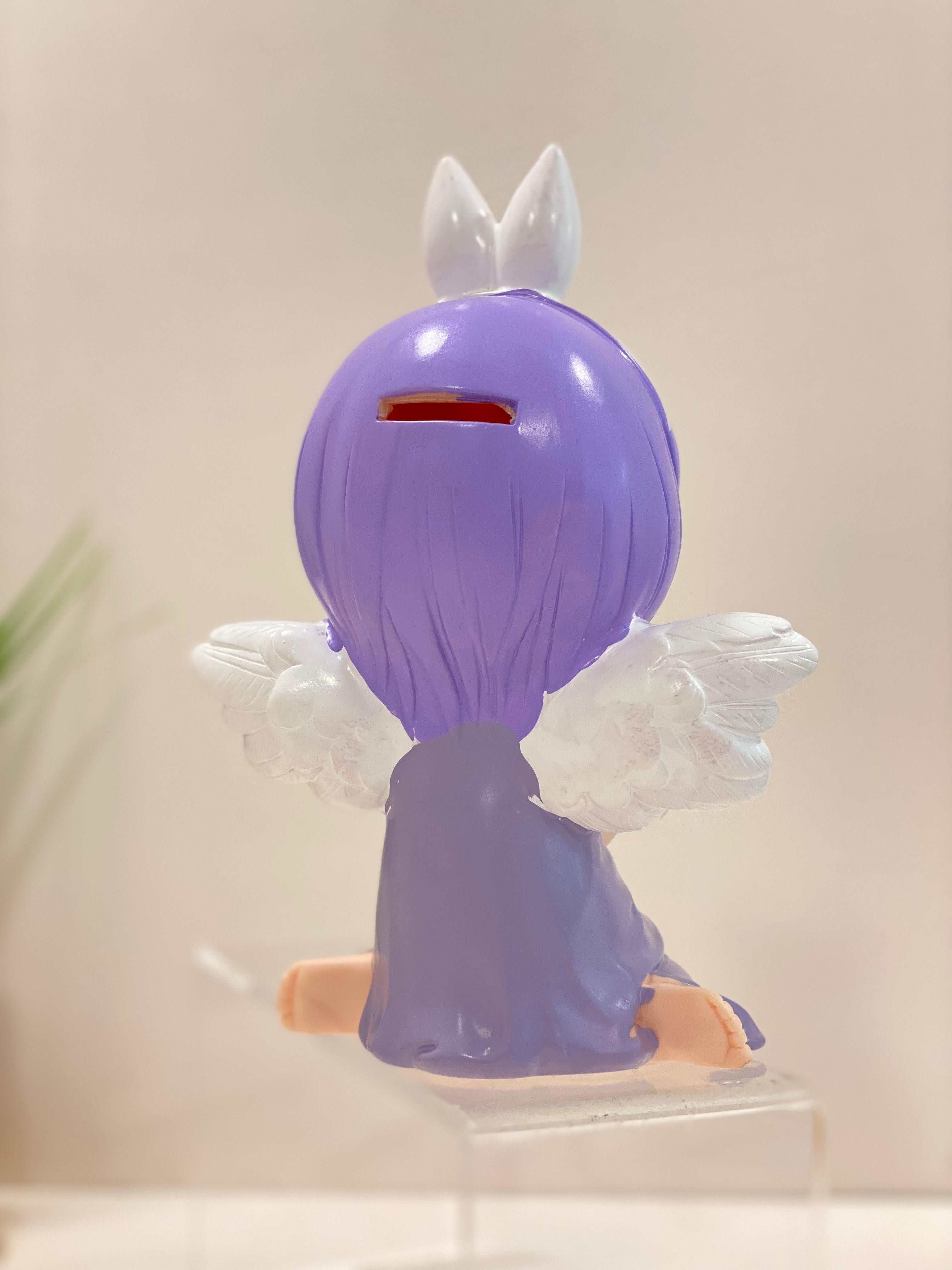 Cute Angel Coin Bank for Kids – Decorative Resin Piggy Bank | Baby Angel Money Saving Box
