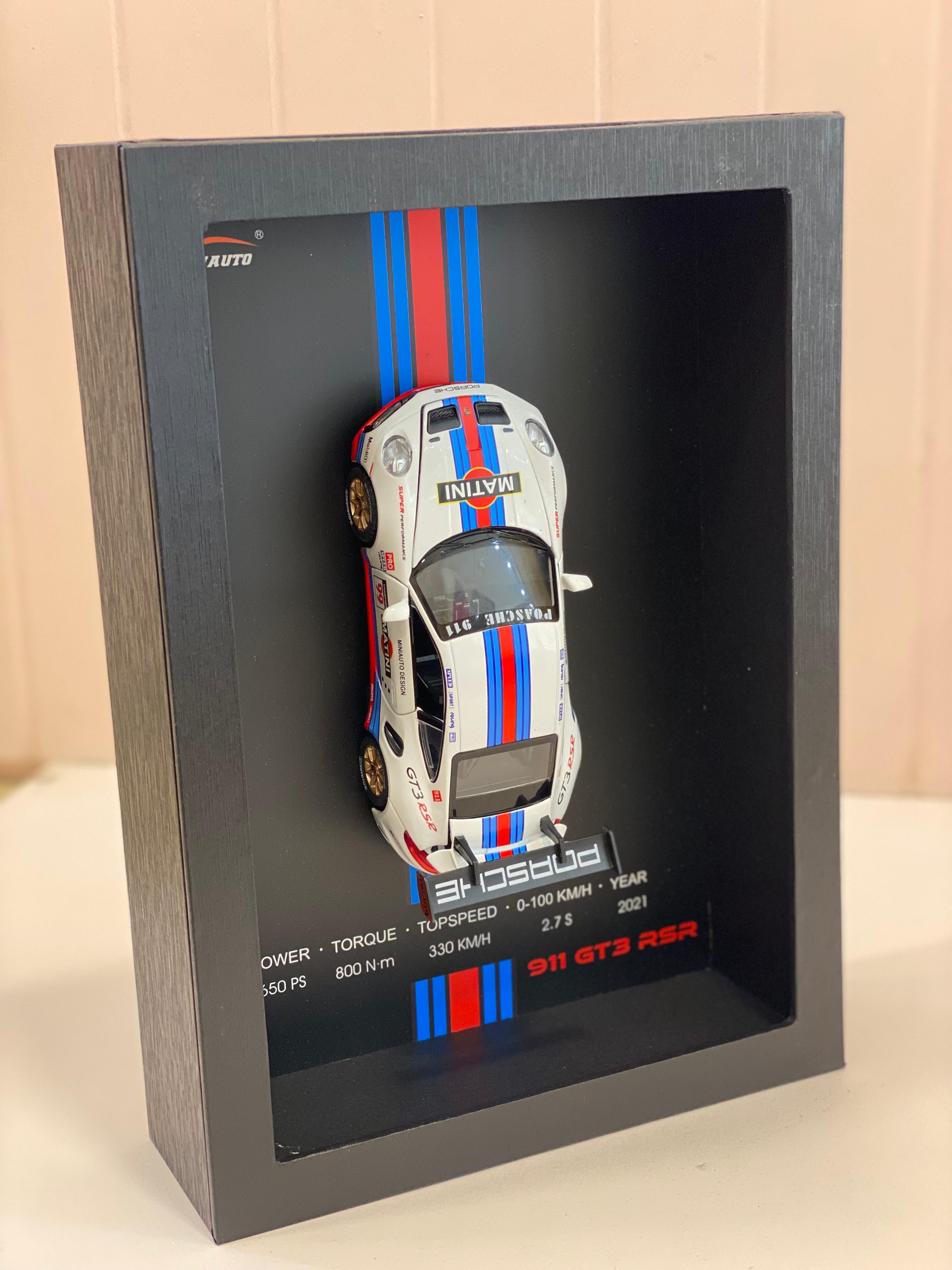 3D Sports Car Frame Wall Art – Premium Mini Car Display Frame | Modern Car Decor for Room, Office & Gifts