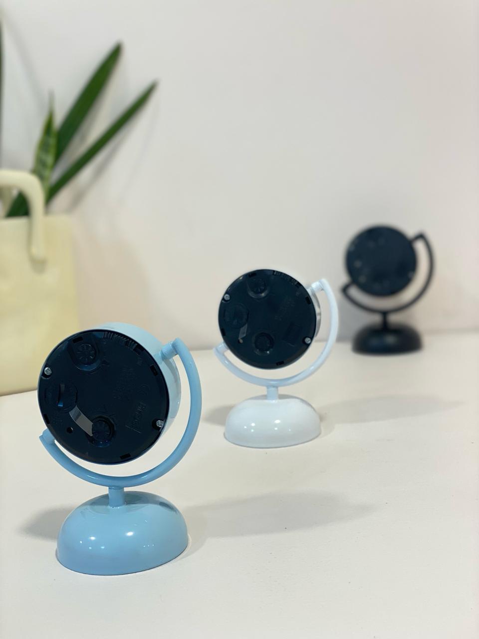 Minimalist Globe Gyro Desk Clock