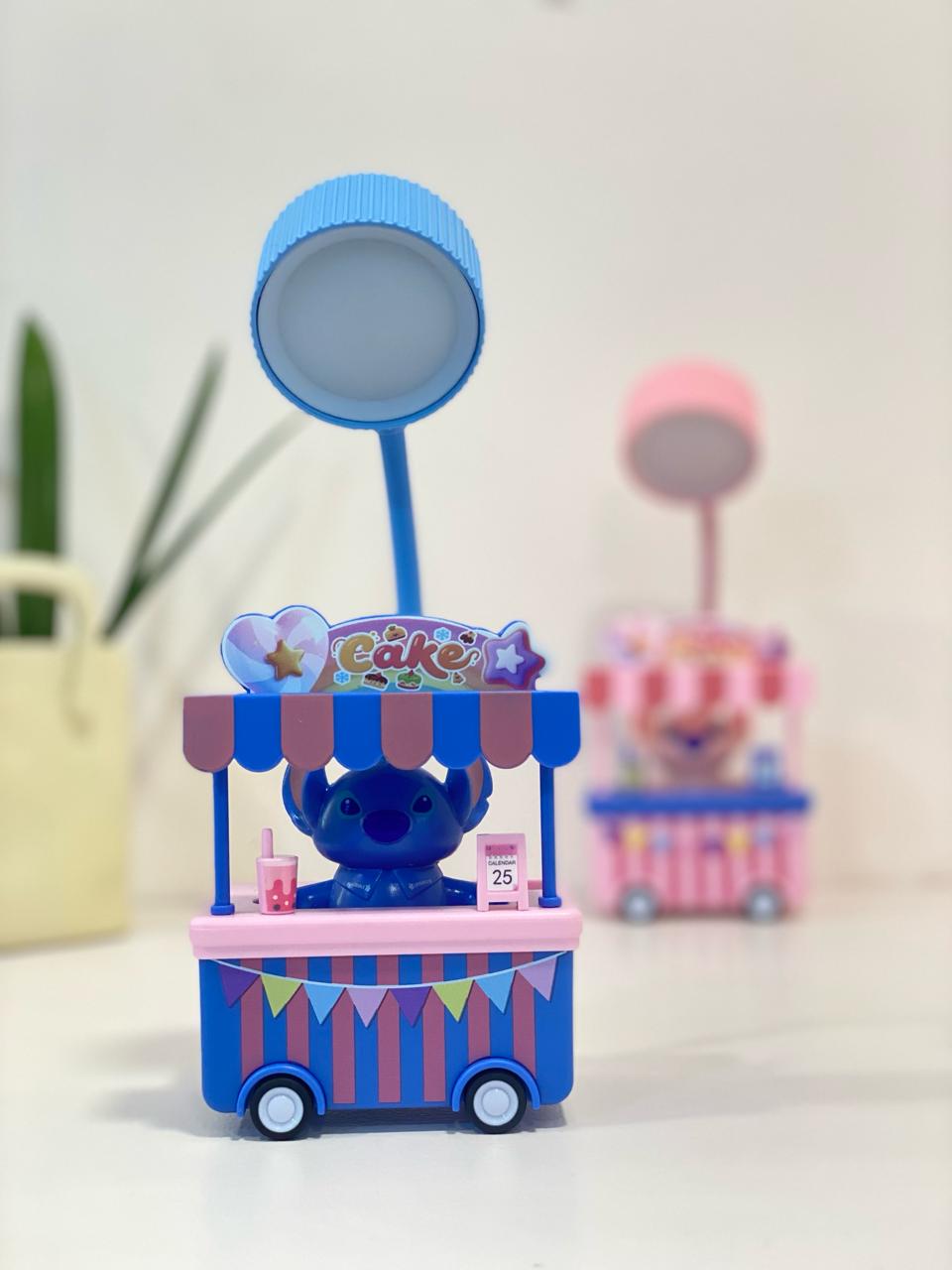 Whimsical Character Dessert Cart LED Desk Lamp