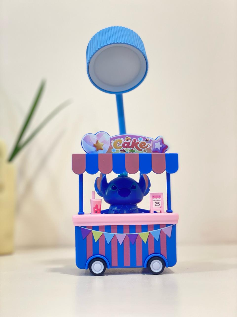 Whimsical Character Dessert Cart LED Desk Lamp