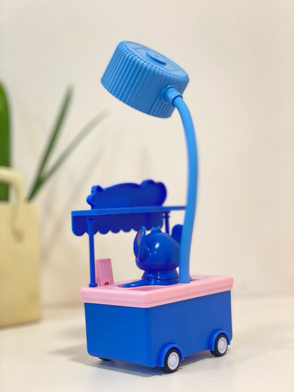 Whimsical Character Dessert Cart LED Desk Lamp