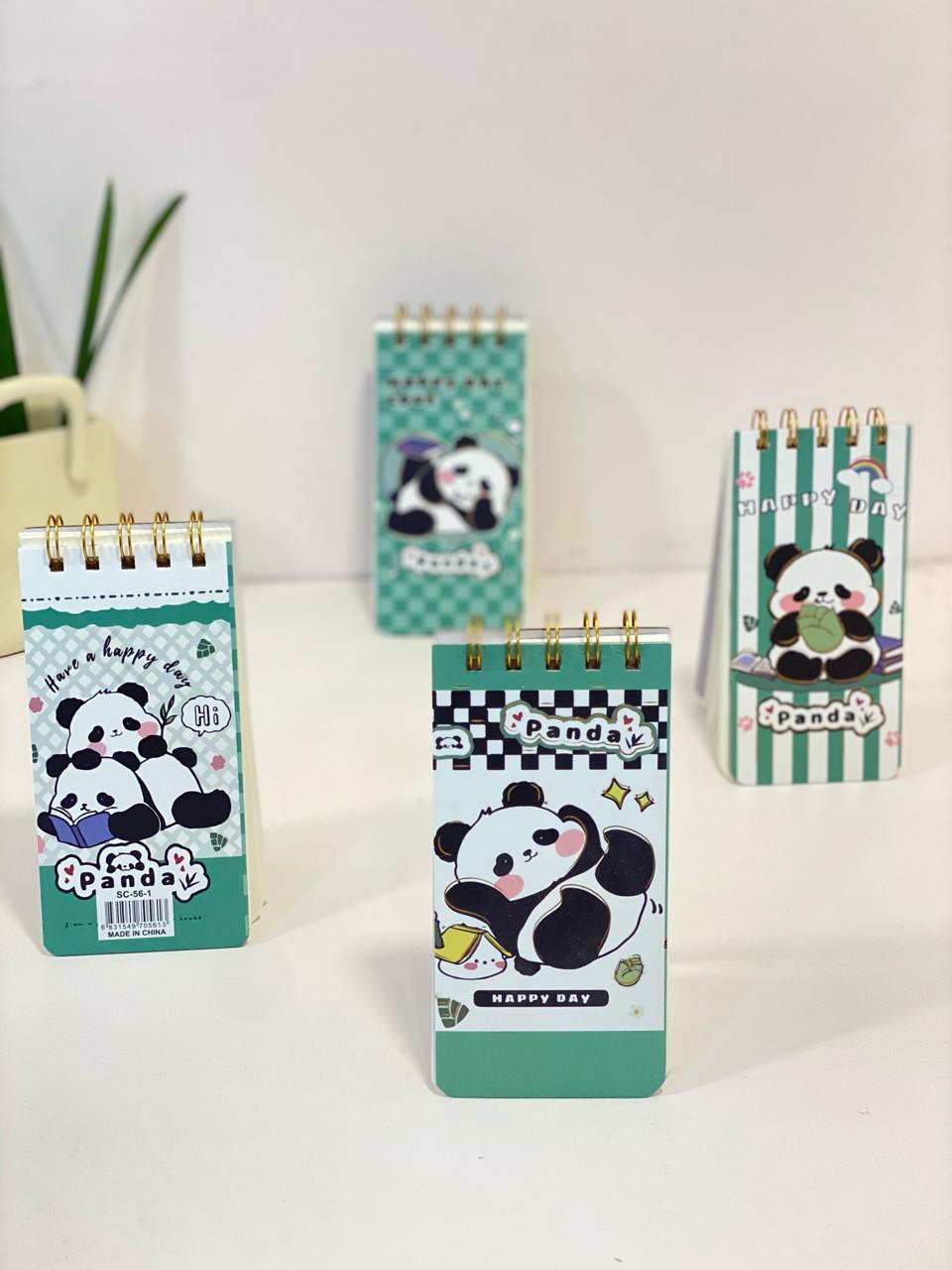Kawaii Panda Flip To-Do List Notepad