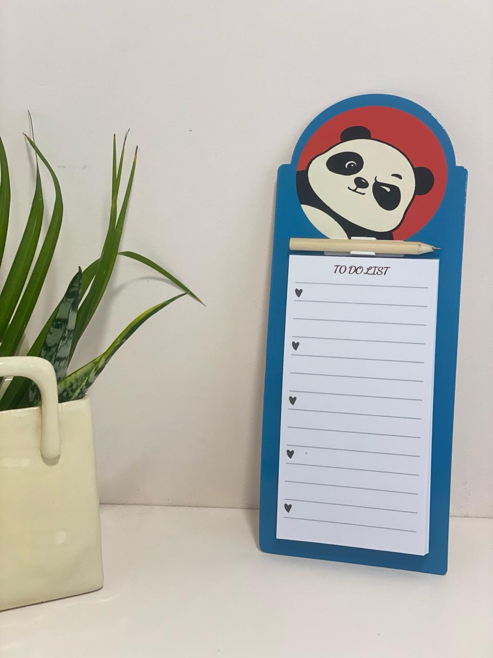 Kawaii Animal Magnetic To-Do List Clipboard