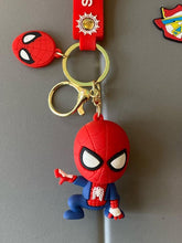 Load image into Gallery viewer, Red and Blue keychain

