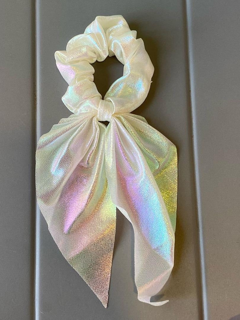 Holographic Hair Scrunchies