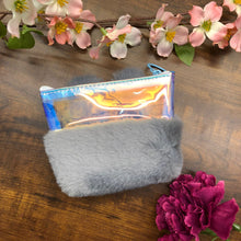 Load image into Gallery viewer, Bunny Fur Holographic Pouch

